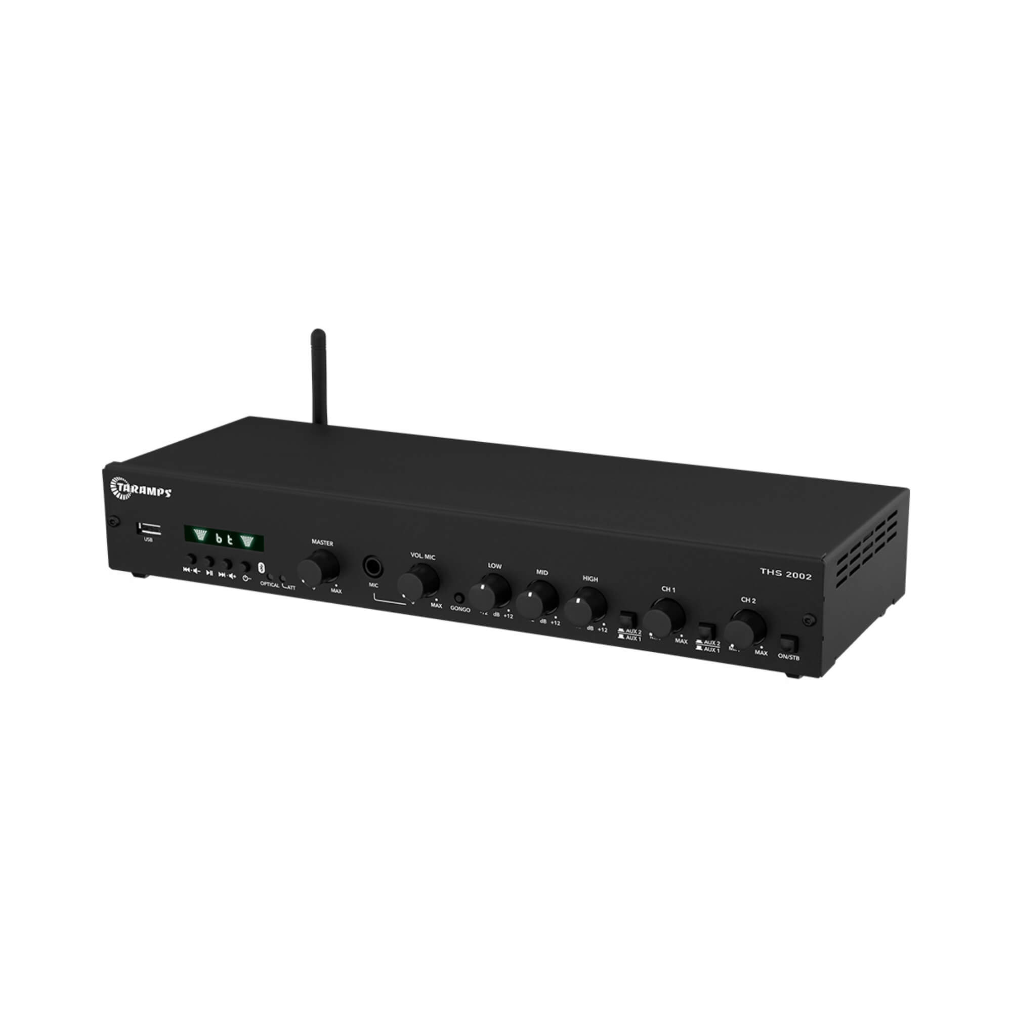 Amplificador Receiver Multicanal THS 2002 p/ Som Ambiente (2 x 100W 2 OHMS) Taramps - 902497