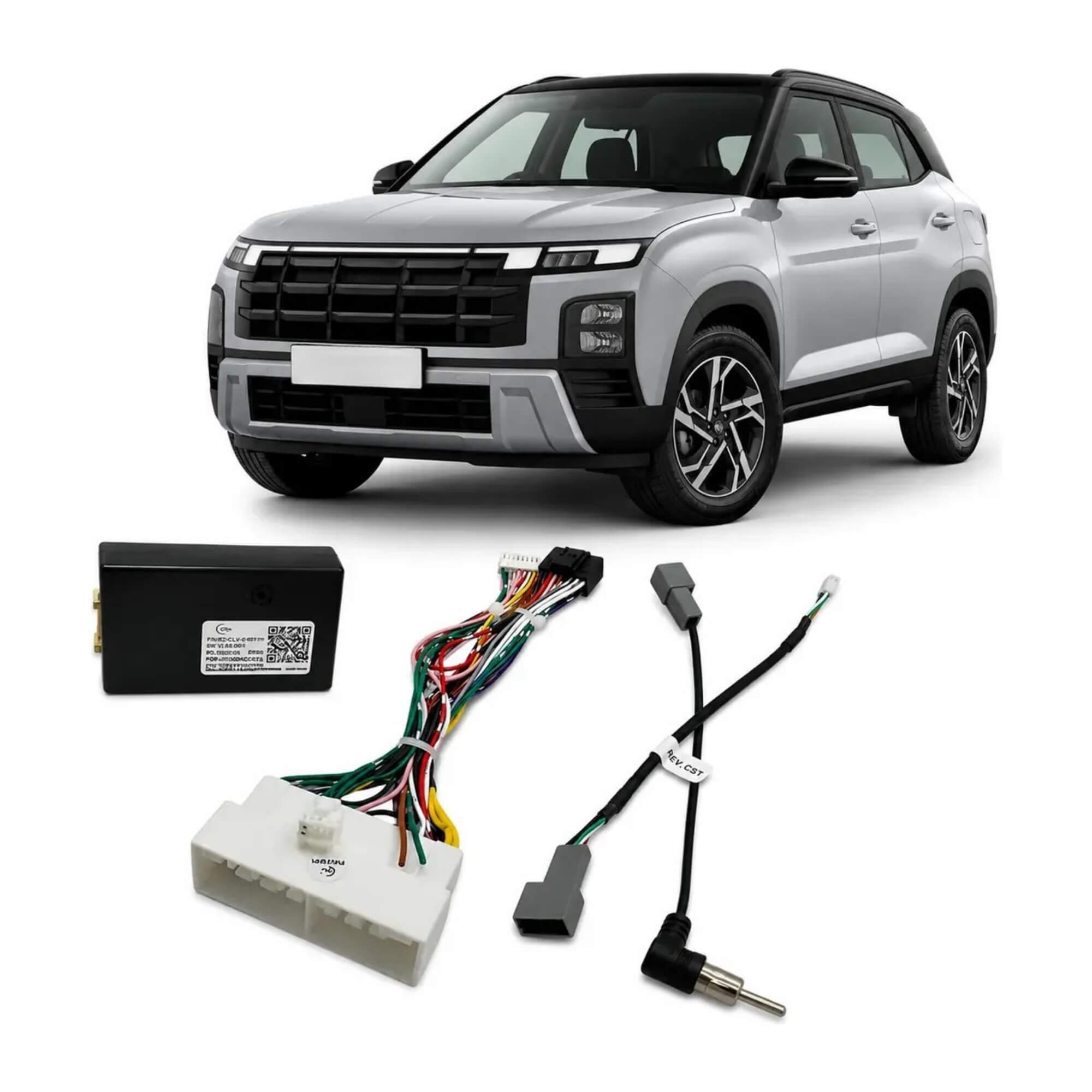 Kit de Controle do Comando Multifunção New Creta A partir de 2025 Expex - EXCANPLUS-HY04