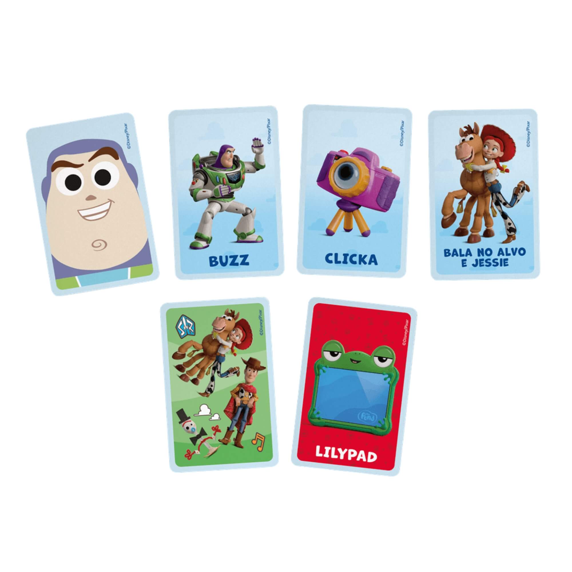 Jogo Eu Vi! Toy Story c/ 55 Cartas +4 Anos Copag - 37487