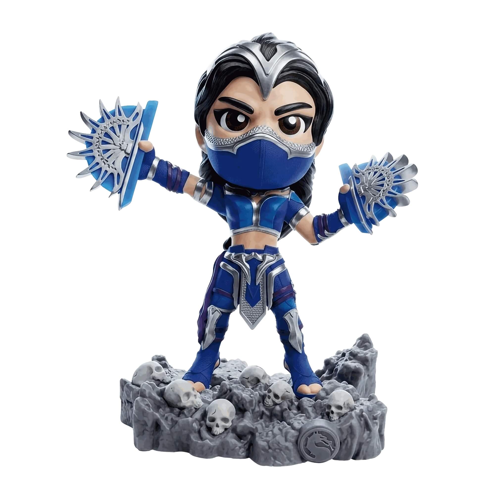 Fandom Box Mortal Kombat Kitana - Boneco Colecionável Vinil Atóxico Lider - 3911
