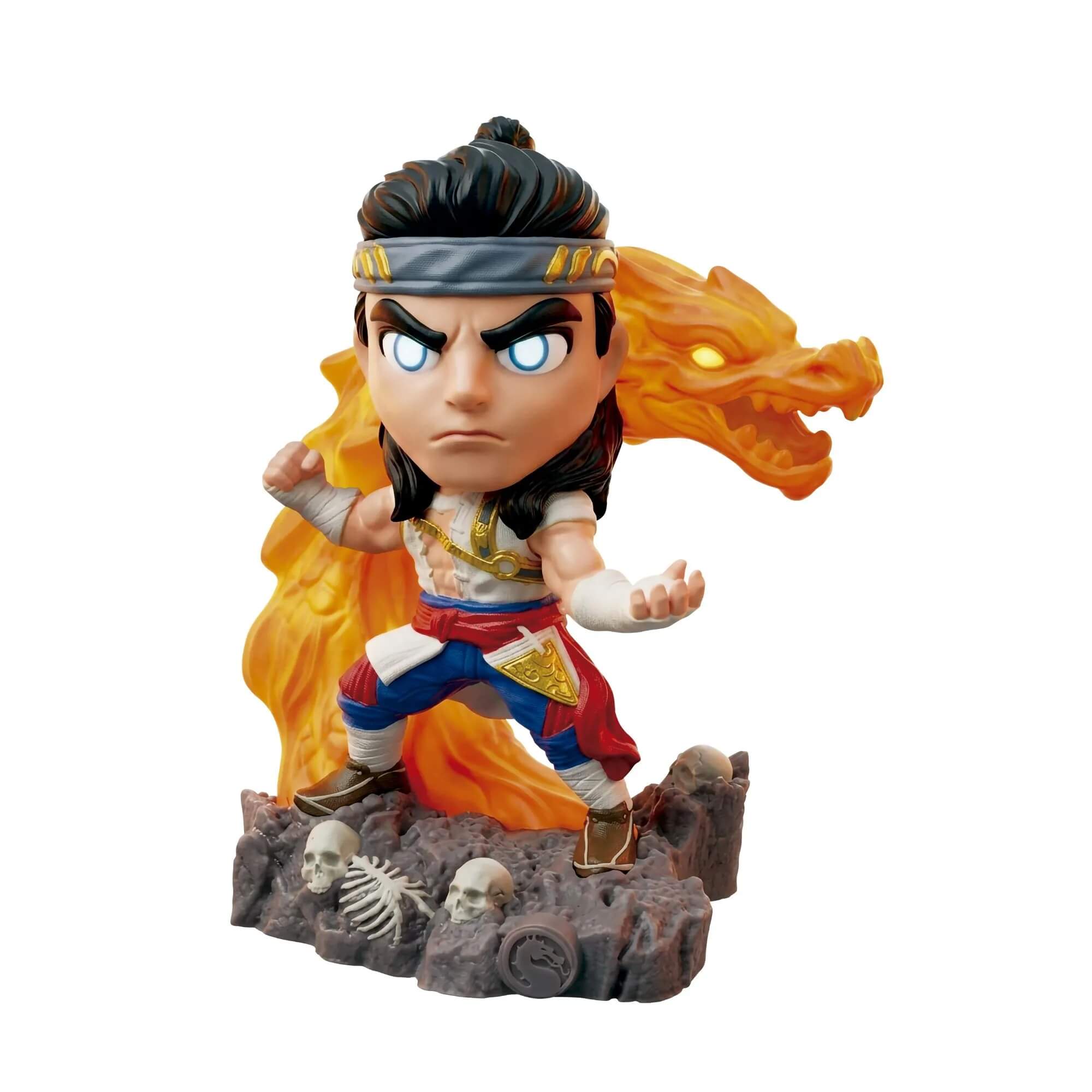 Fandom Box Mortal Kombat Liu Kang - Boneco Colecionável Vinil Atóxico Lider - 3908
