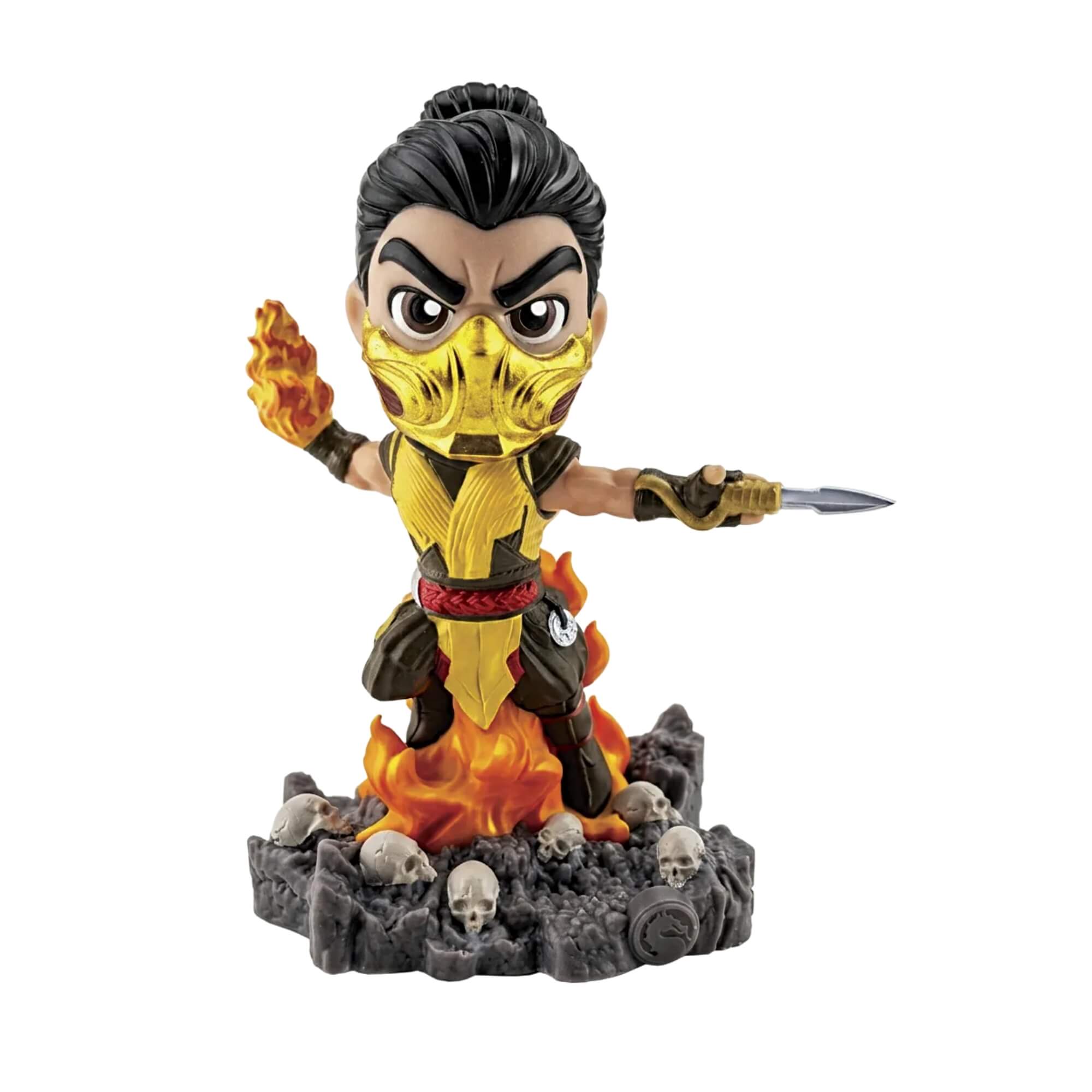 Fandom Box Mortal Kombat Scorpion - Boneco Colecionável Vinil Atóxico Lider - 3910