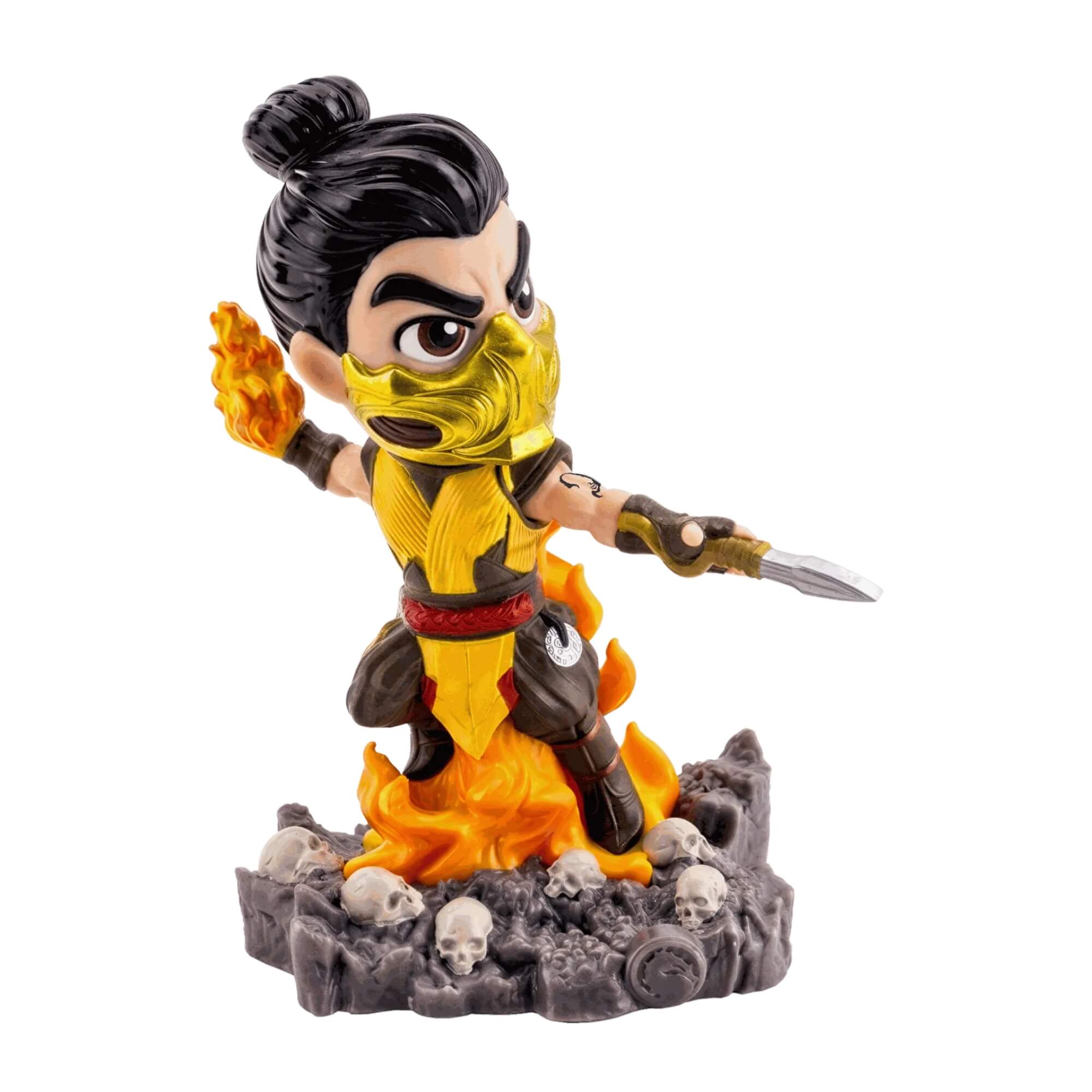 Fandom Box Mortal Kombat Scorpion - Boneco Colecionável Vinil Atóxico Lider - 3910
