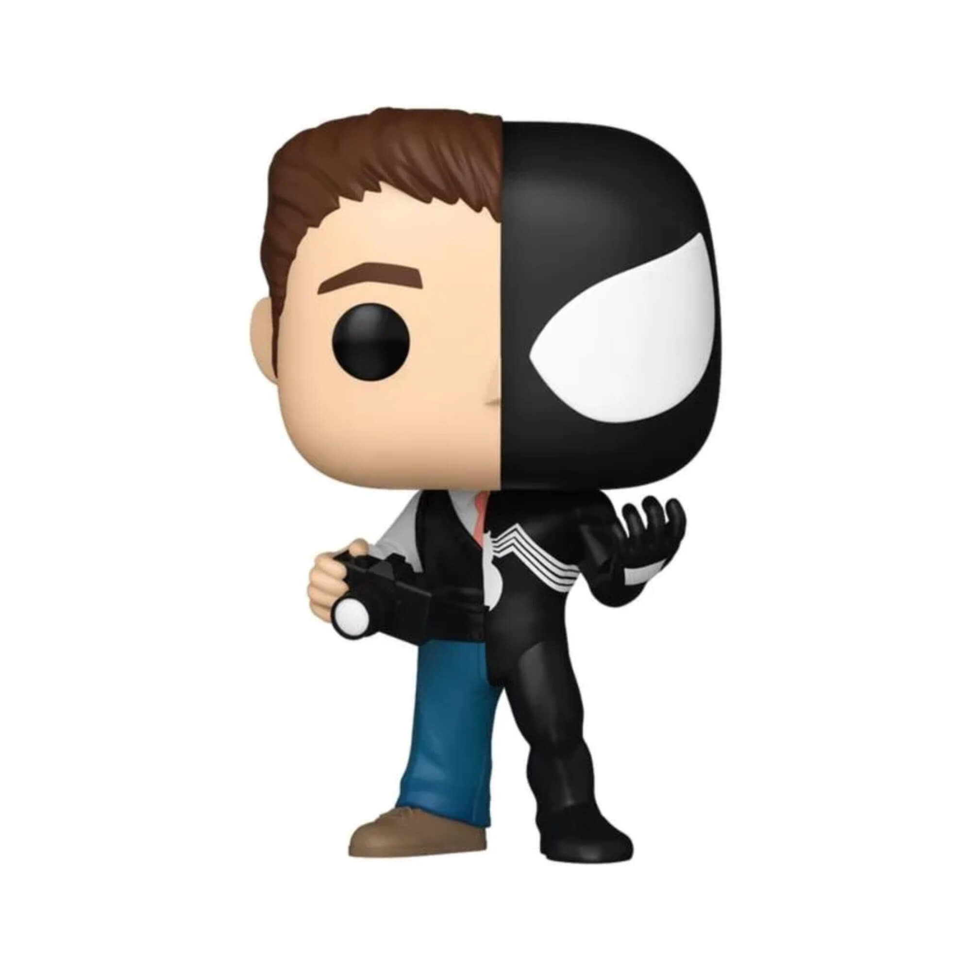 Boneco Funko Pop! Marvel Split - Peter Parker/Homem-Aranha Preto Com Chase Candide - 12093