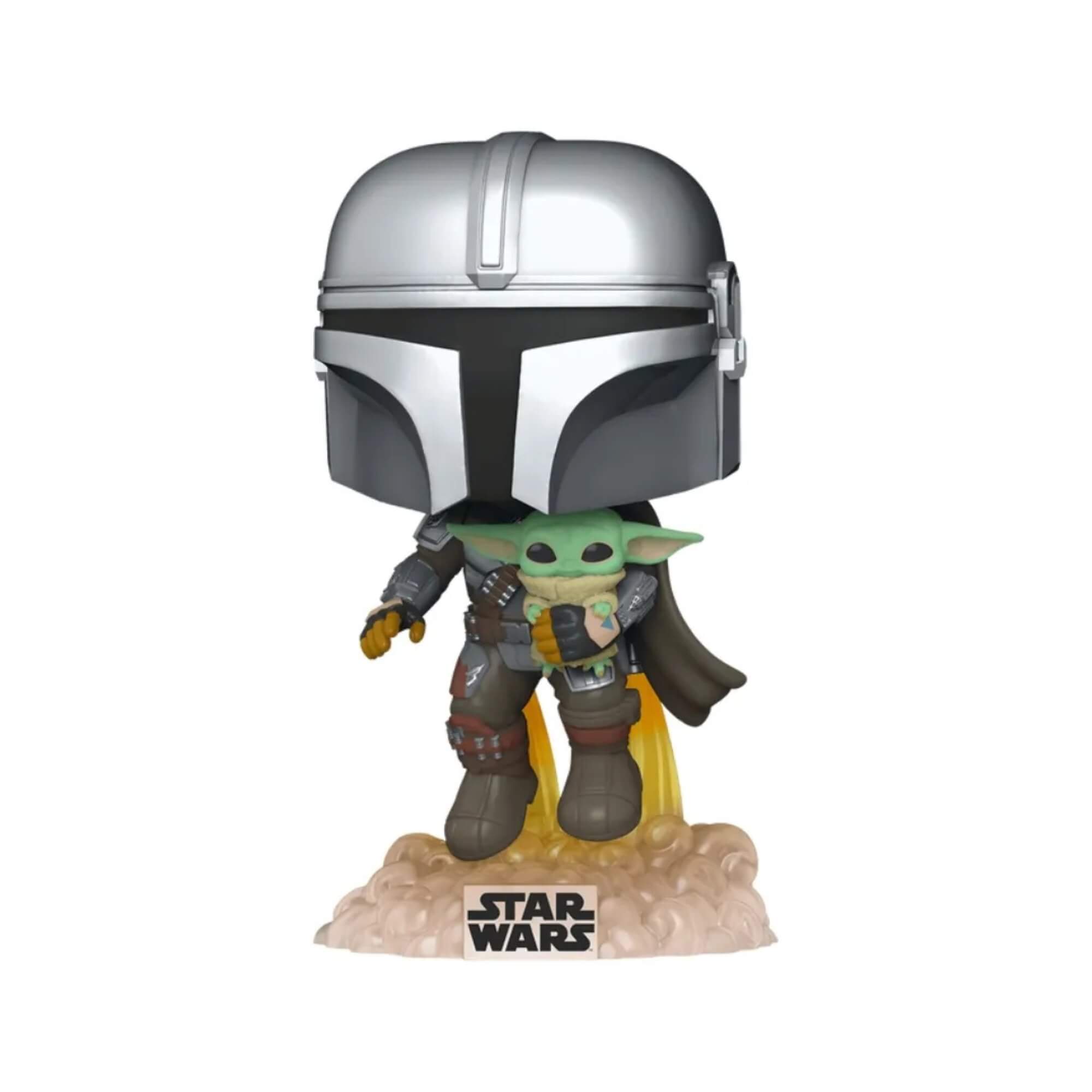 Boneco Funko Pop! Star Wars Mandalorian - Mandaloriano Com Jet Pack Candide - 11063