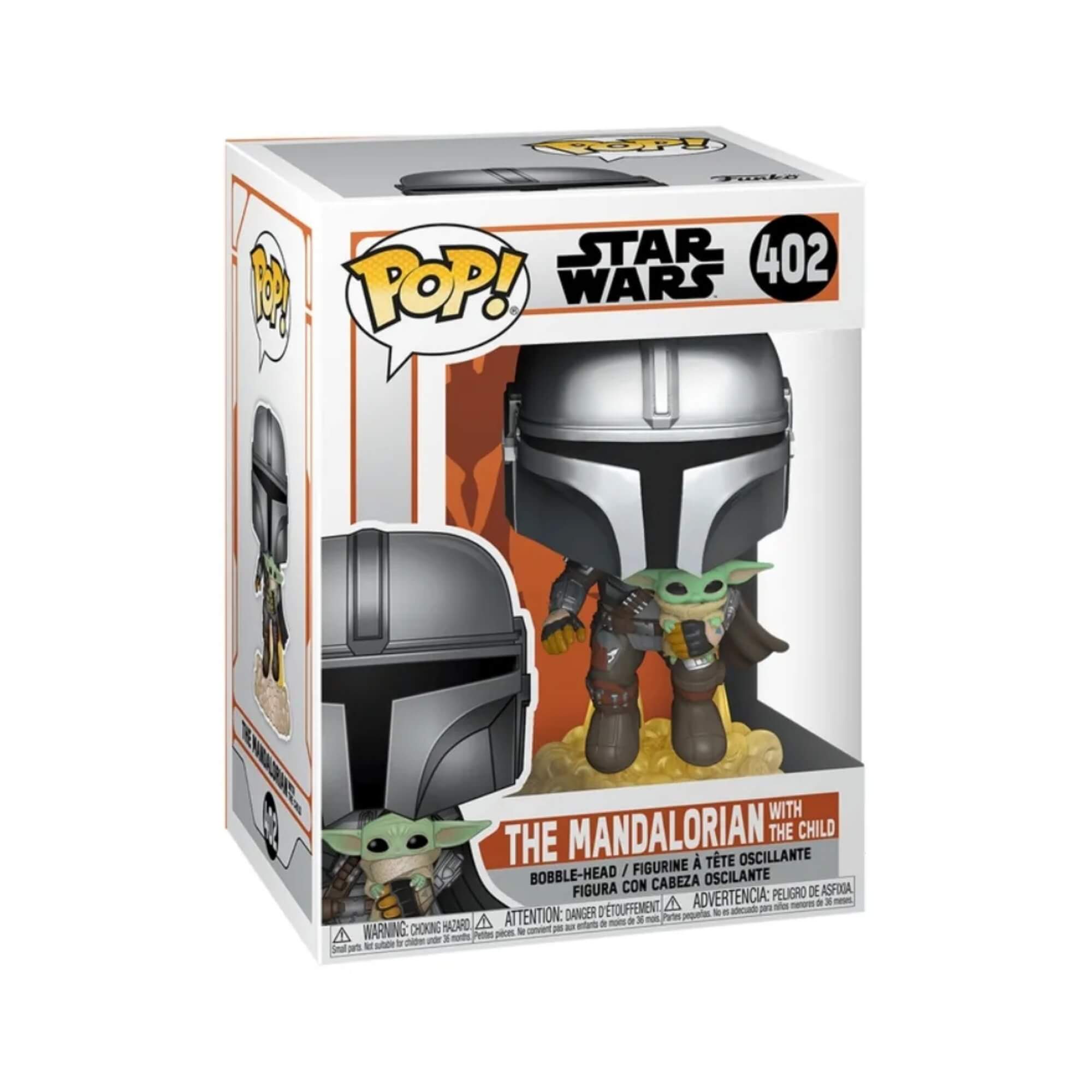 Boneco Funko Pop! Star Wars Mandalorian - Mandaloriano Com Jet Pack Candide - 11063