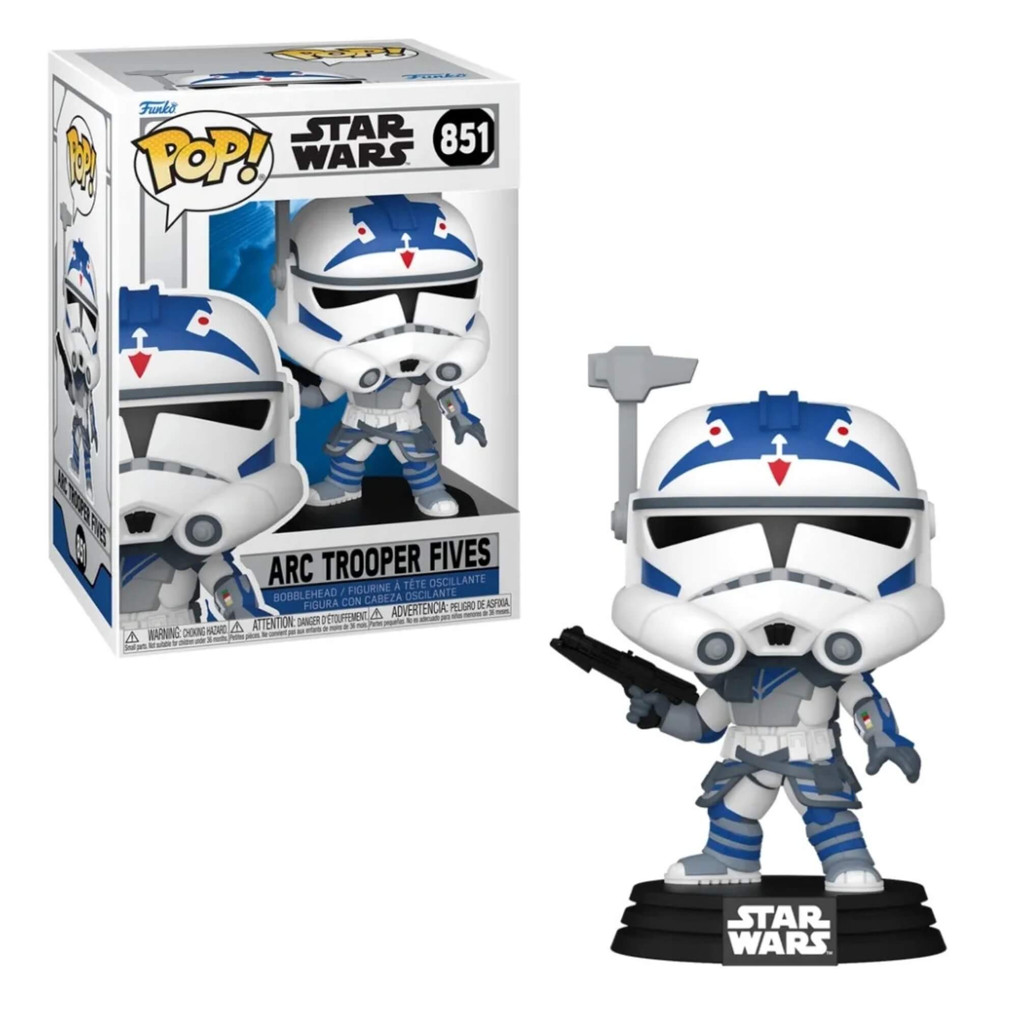 Boneco Funko Pop! Star Wars - ARC Trooper Fives Candide - 13055