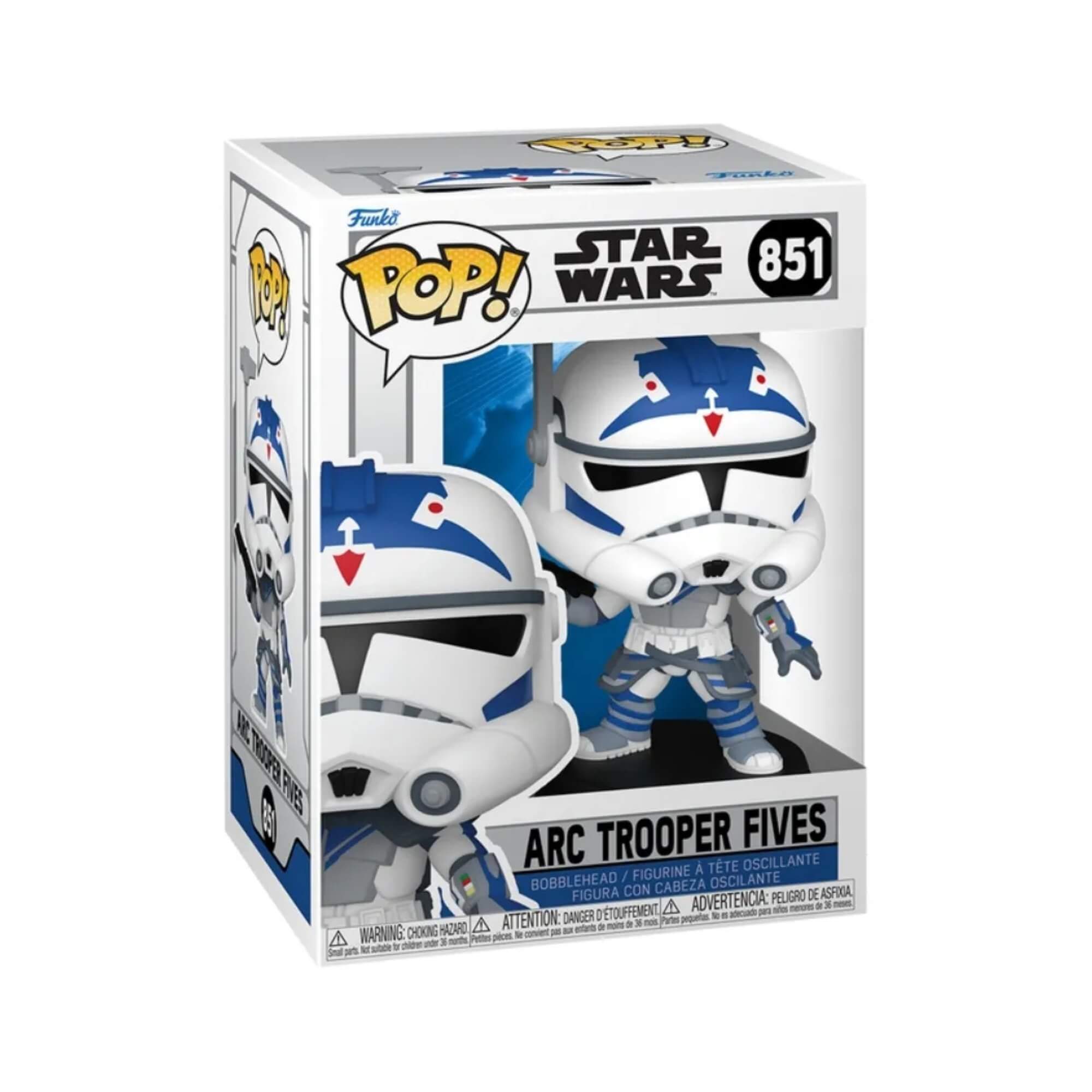 Boneco Funko Pop! Star Wars - ARC Trooper Fives Candide - 13055