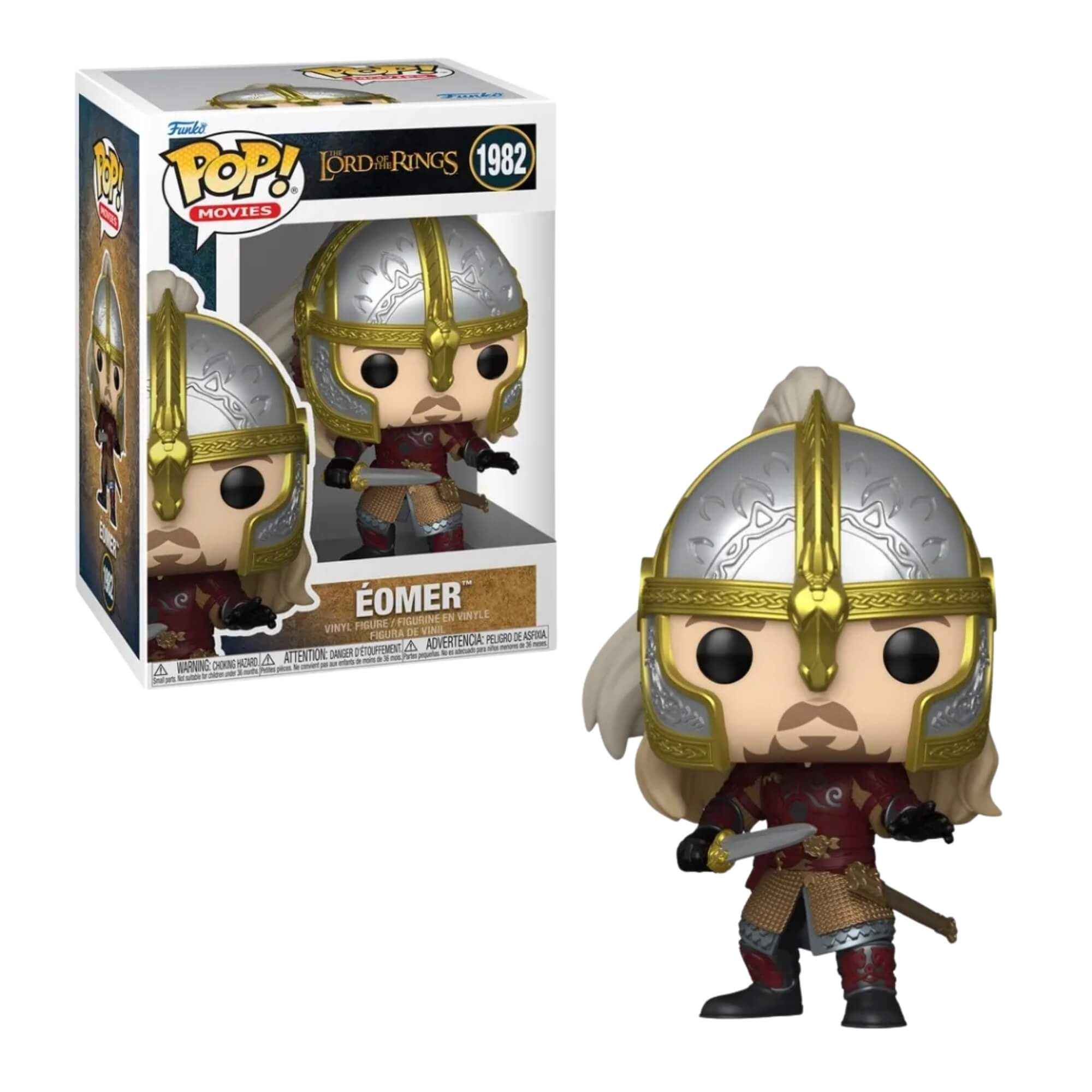 Boneco Funko Pop! O Senhor dos Aneis - Éomer Candide - 12814