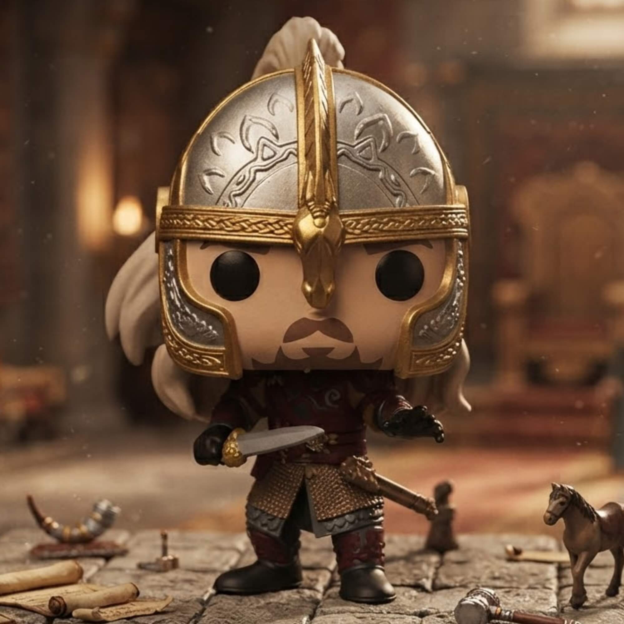 Boneco Funko Pop! O Senhor dos Aneis - Éomer Candide - 12814
