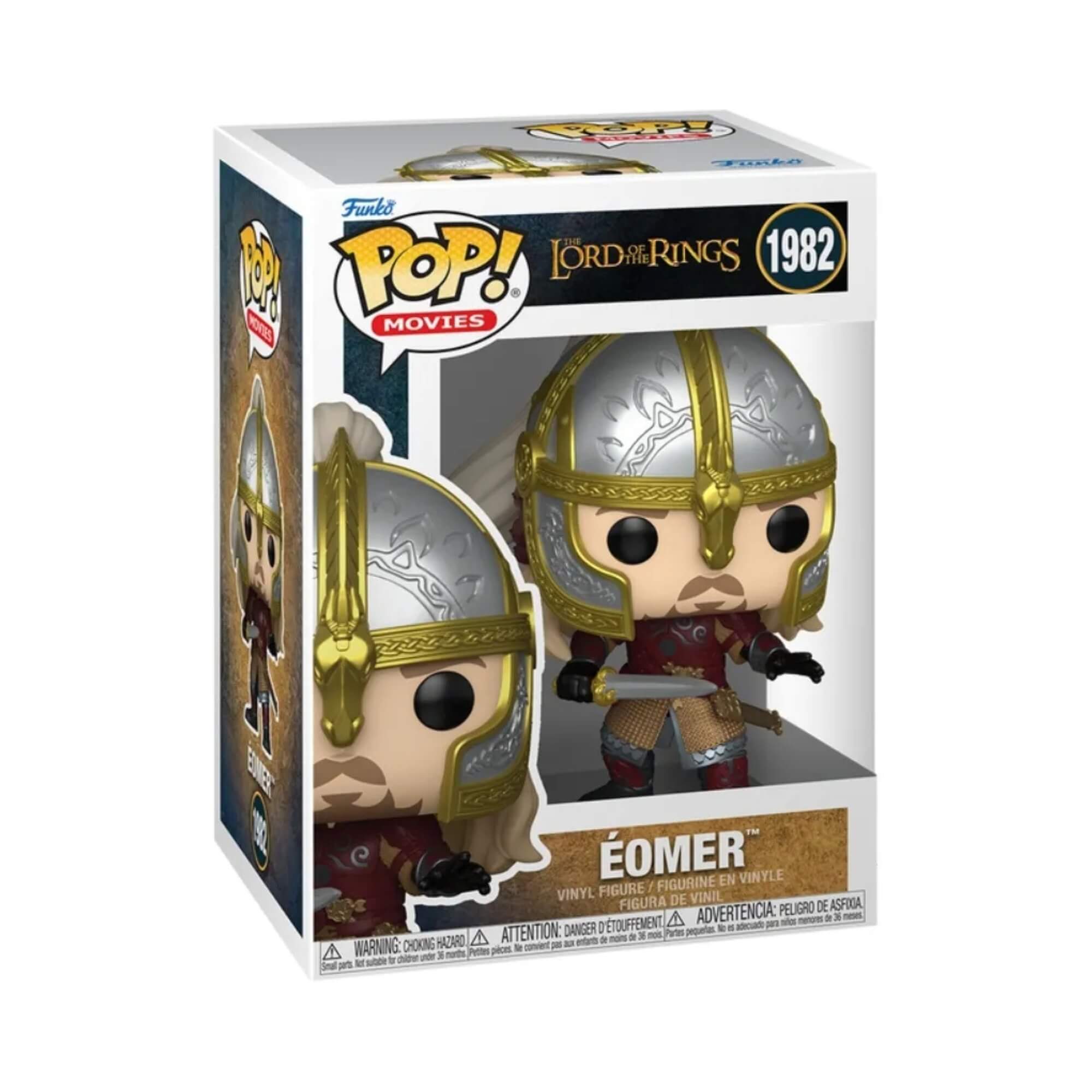 Boneco Funko Pop! O Senhor dos Aneis - Éomer Candide - 12814