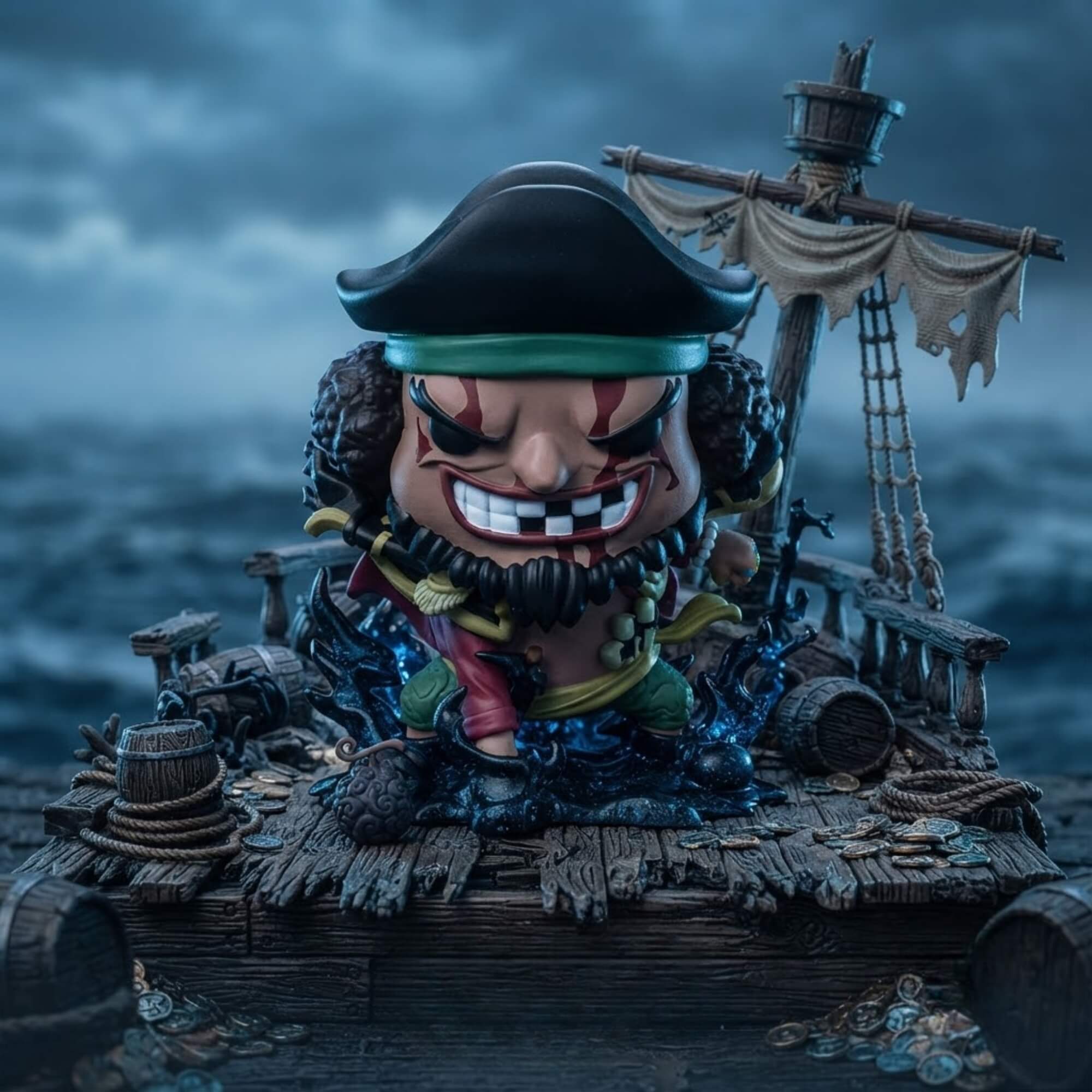 Boneco Funko Pop! Exclusivo One Piece - Barba Negra Candide - 13059