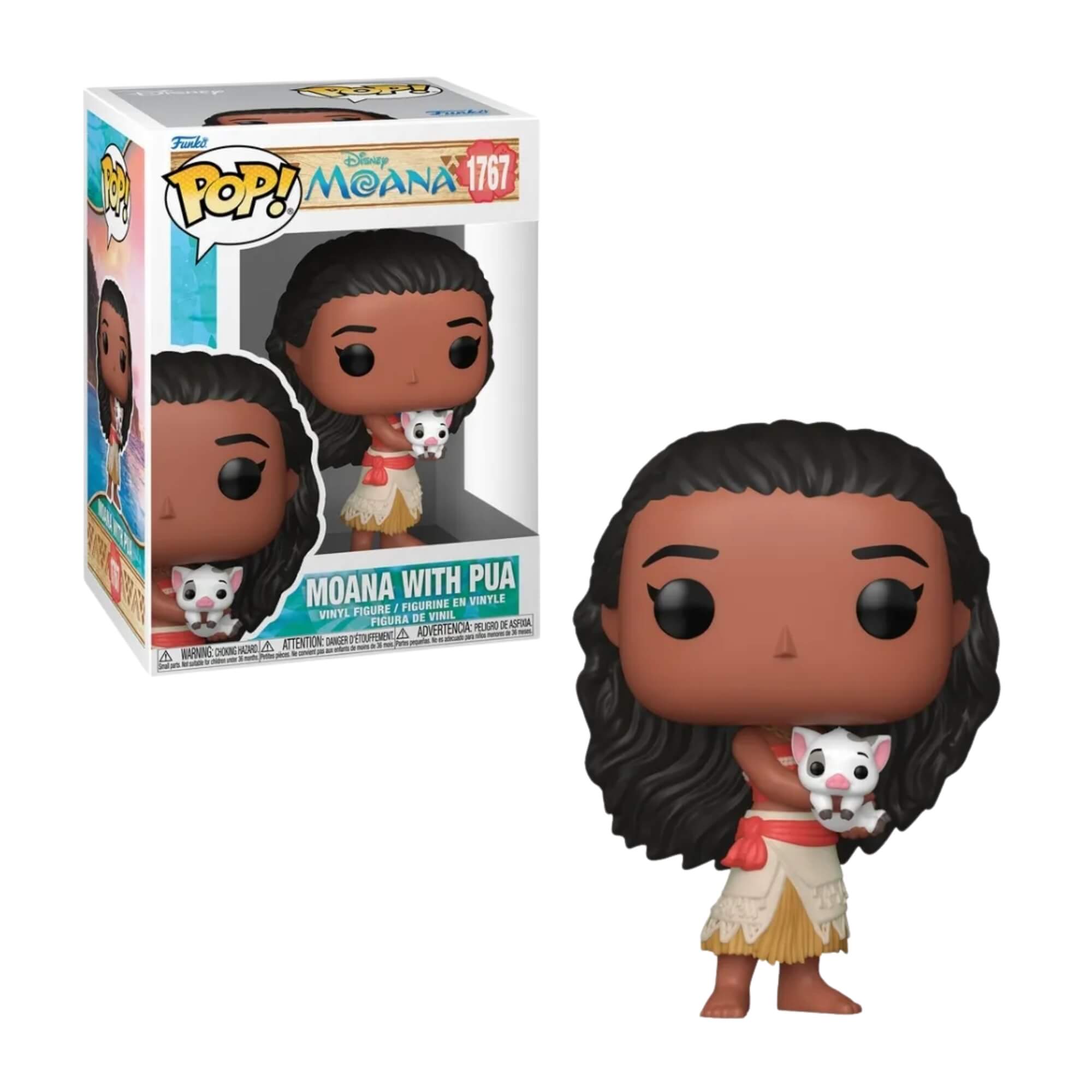 Boneco Funko Pop! Disney Moana - Moana e Pua Candide - 13043