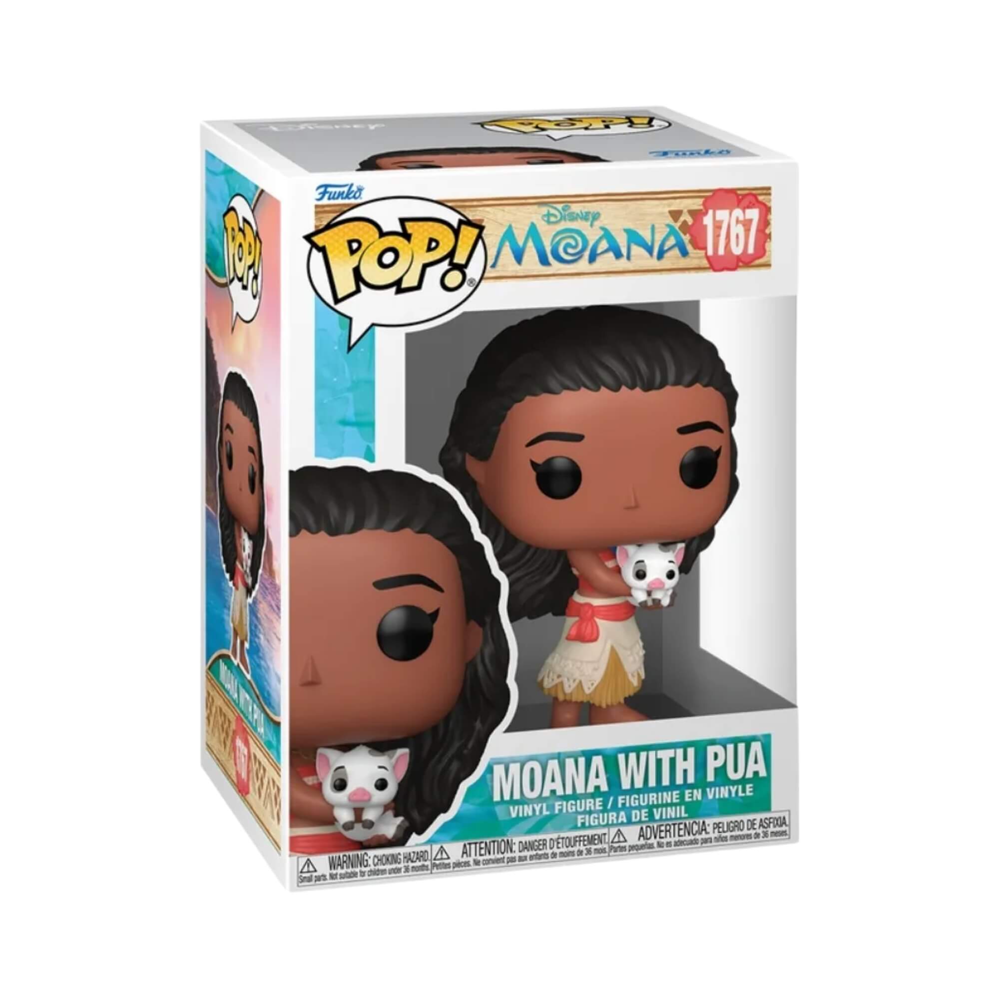 Boneco Funko Pop! Disney Moana - Moana e Pua Candide - 13043