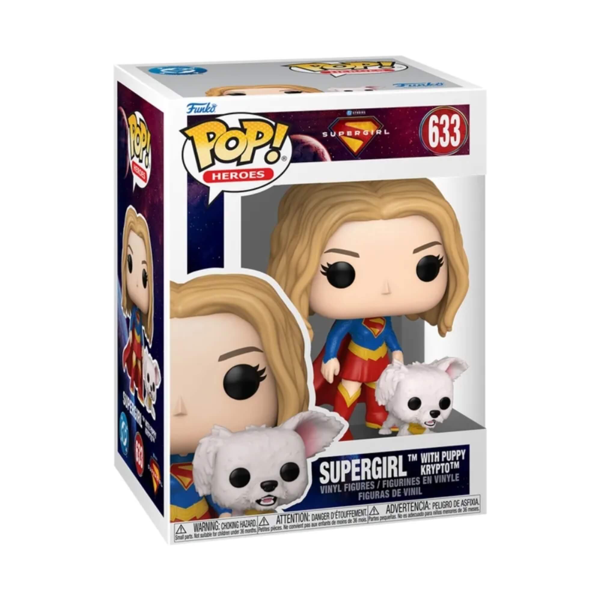 Boneco Funko Pop! Buddy Supergirl - Supergirl e Kripto Candide - 12963
