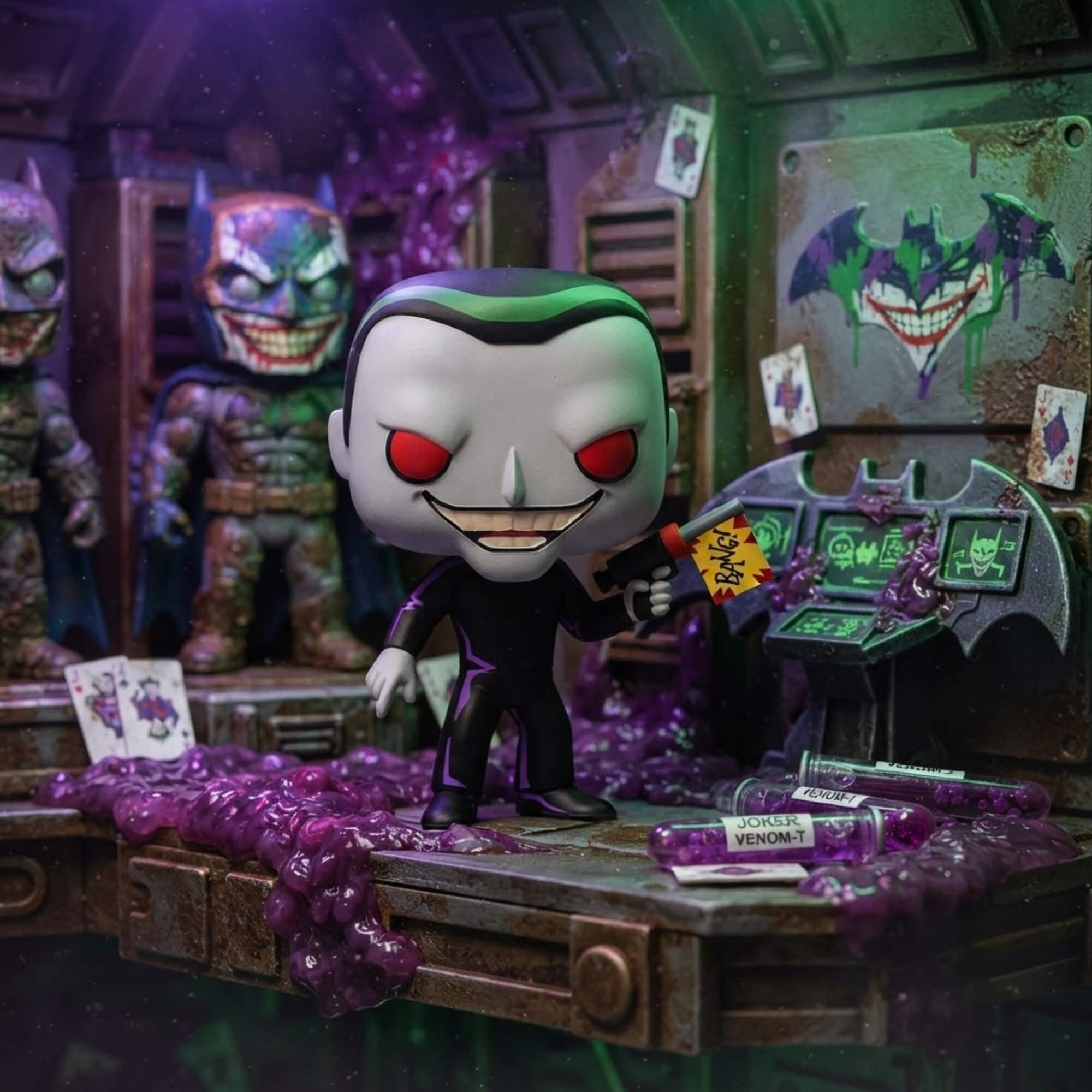 Boneco Funko Pop! DC Comics Batman do Futuro - Coringa Candide - 13044