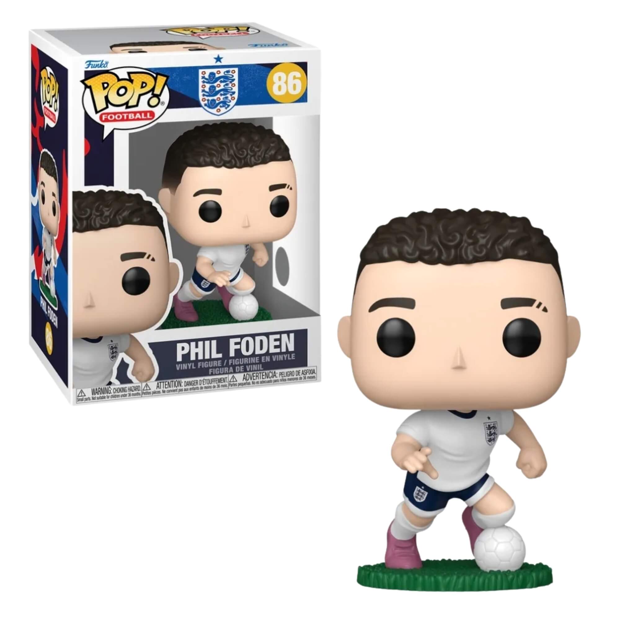 Boneco Funko Pop! Futebol Inglaterra - Phil Foden Candide - 12989
