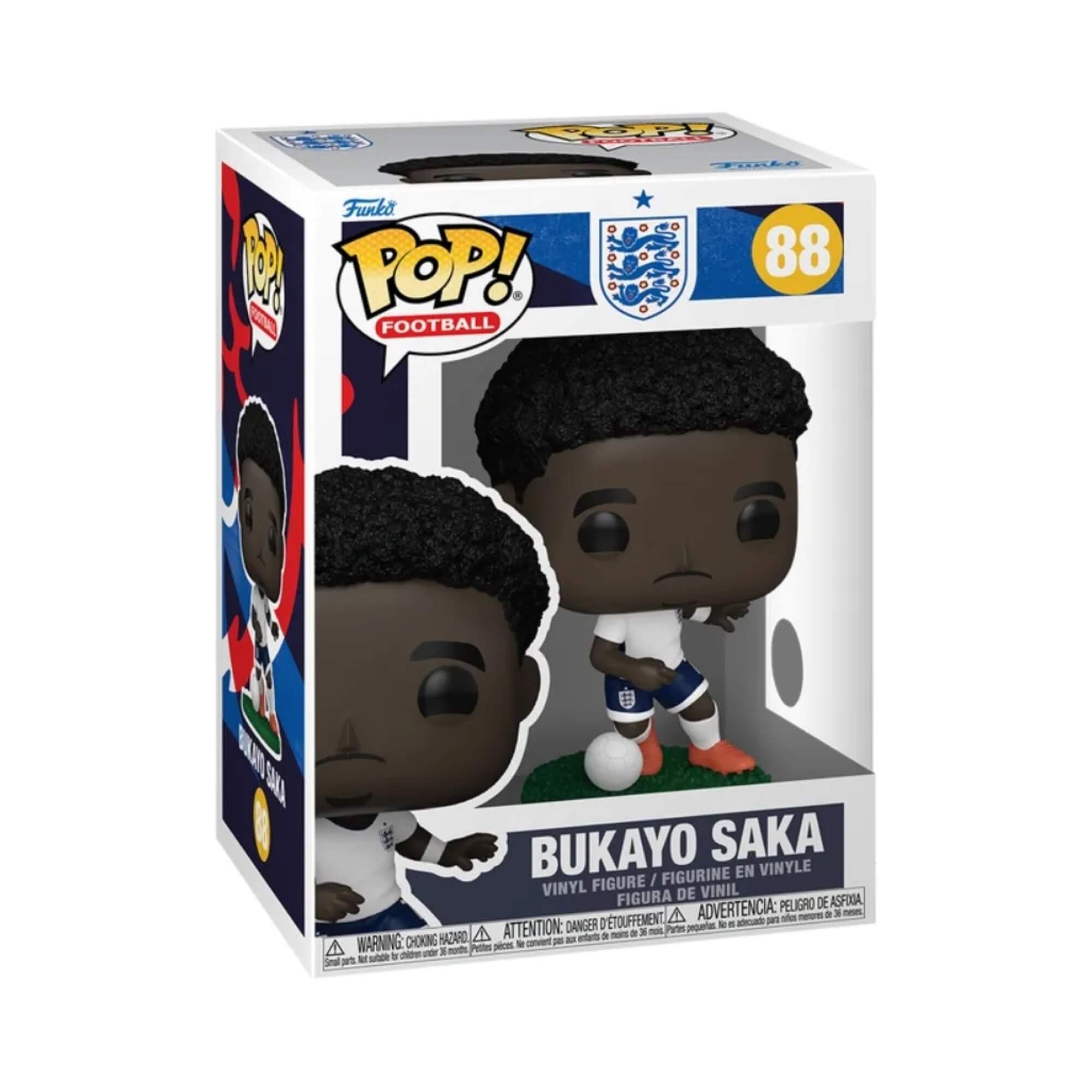 Boneco Funko Pop! Futebol Inglaterra - Bukayo Saka Candide - 12983