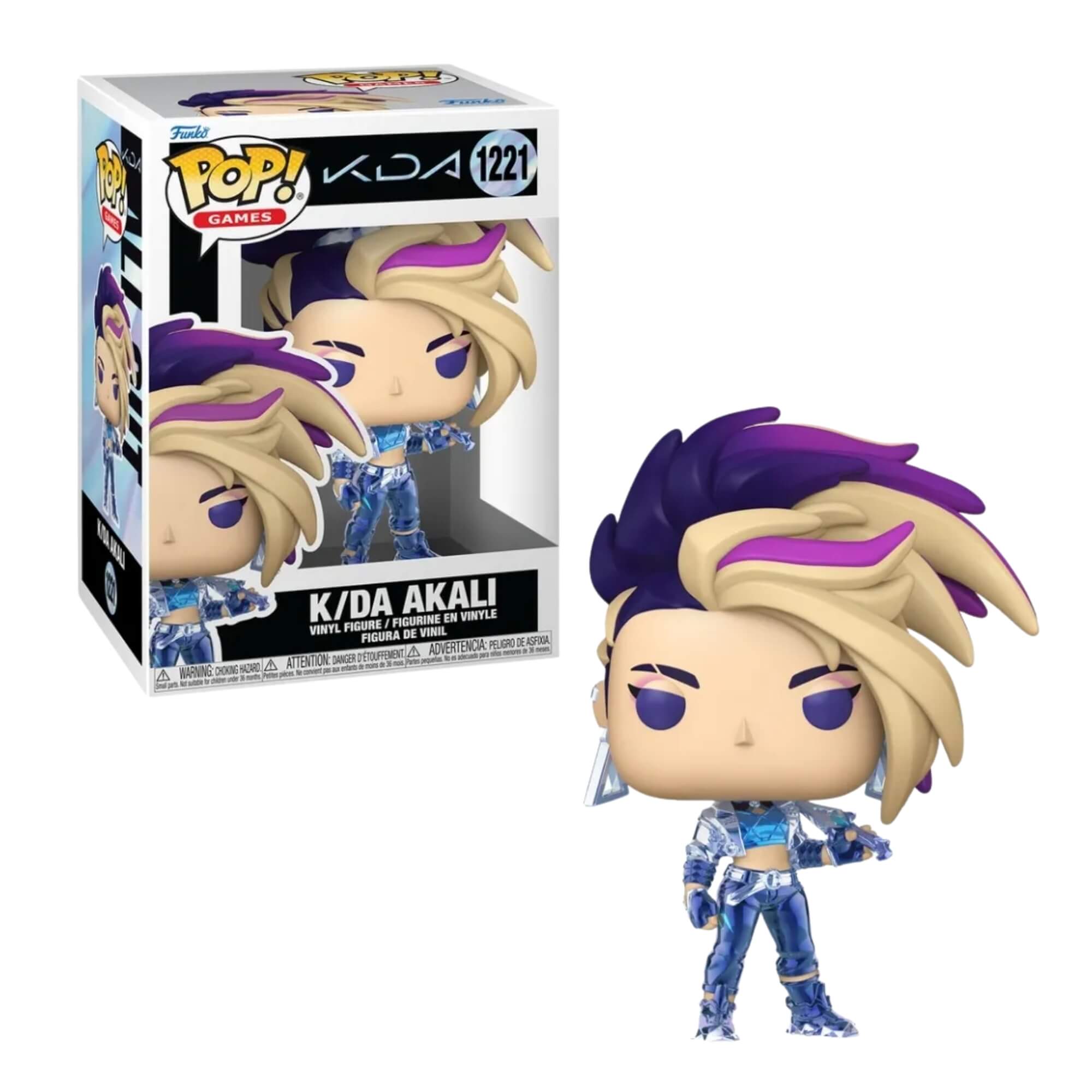 Boneco Funko Pop! League of Legends - K/DA Akali Candide - 12972