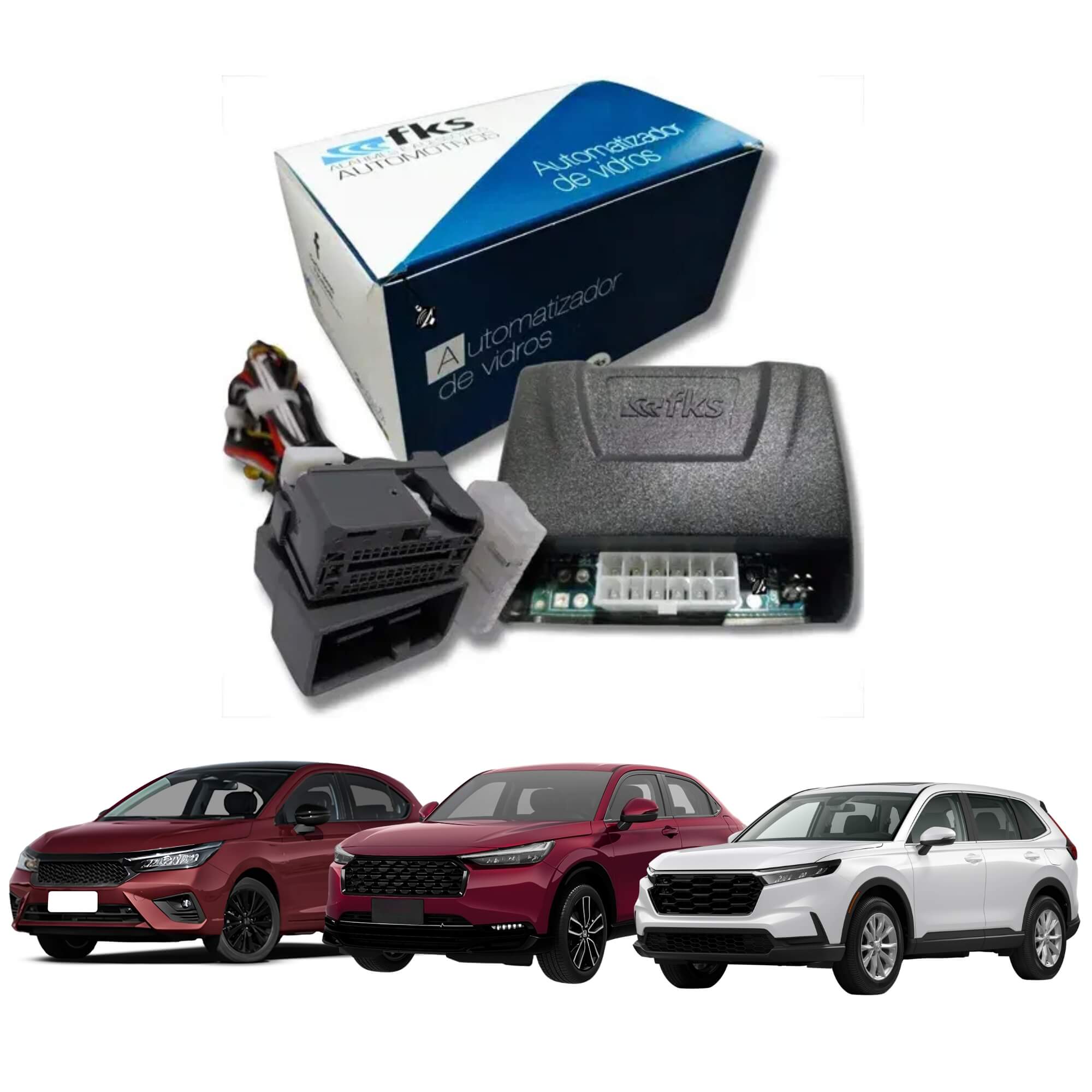 Módulo de Vidro Elétrico City 22/26 HR-V/Civic/CR-V 23/26 Civic Si 23/24 FKS - MLV45 HR24