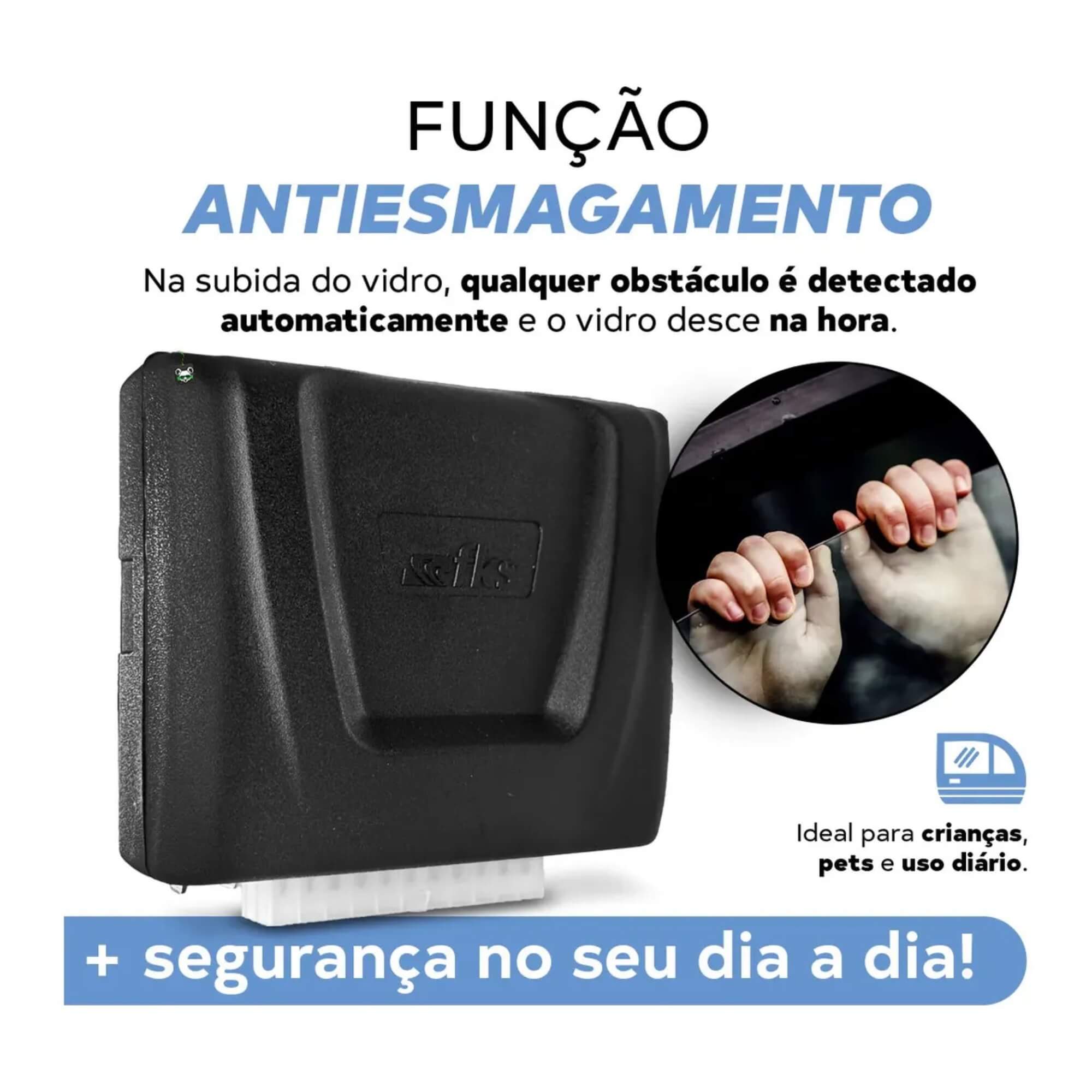 Módulo de Vidro Elétrico 4 Portas WR-V a partir de 2026 FKS - MLV608 HW01 G2