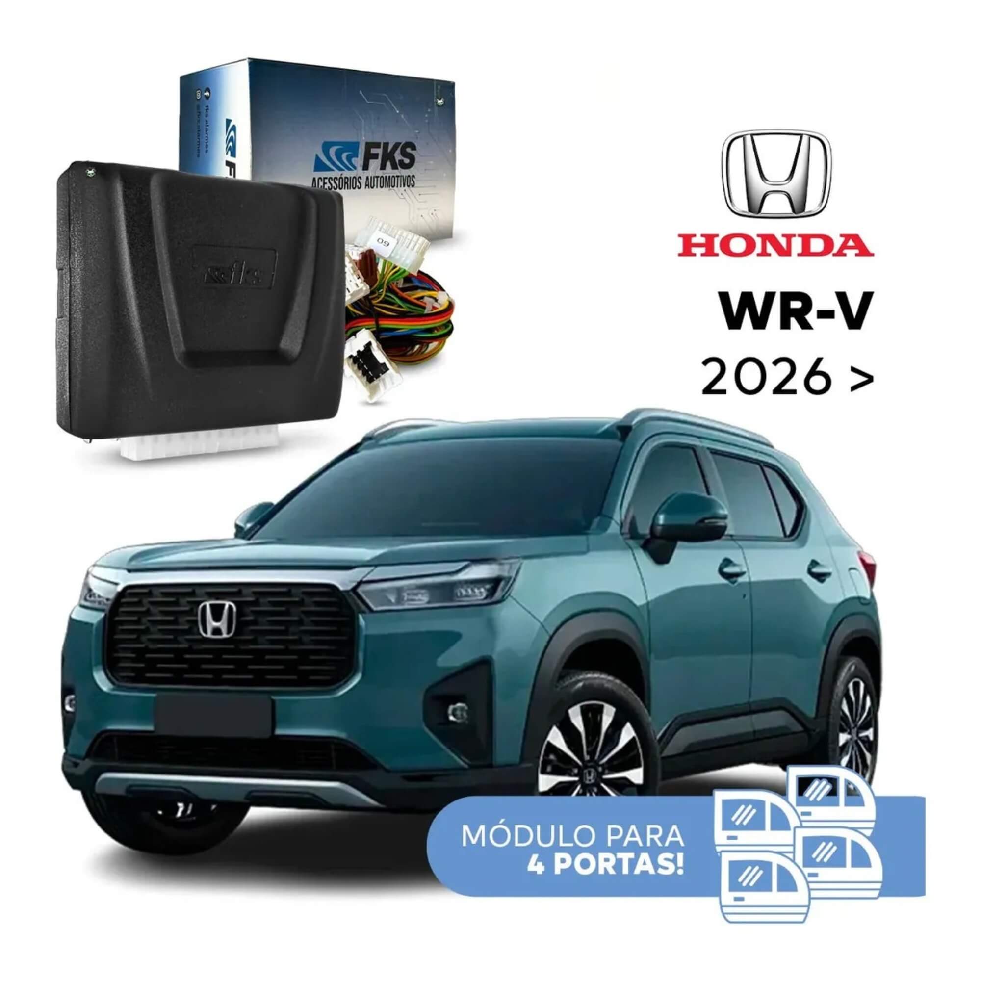Módulo de Vidro Elétrico 4 Portas WR-V a partir de 2026 FKS - MLV608 HW01 G2