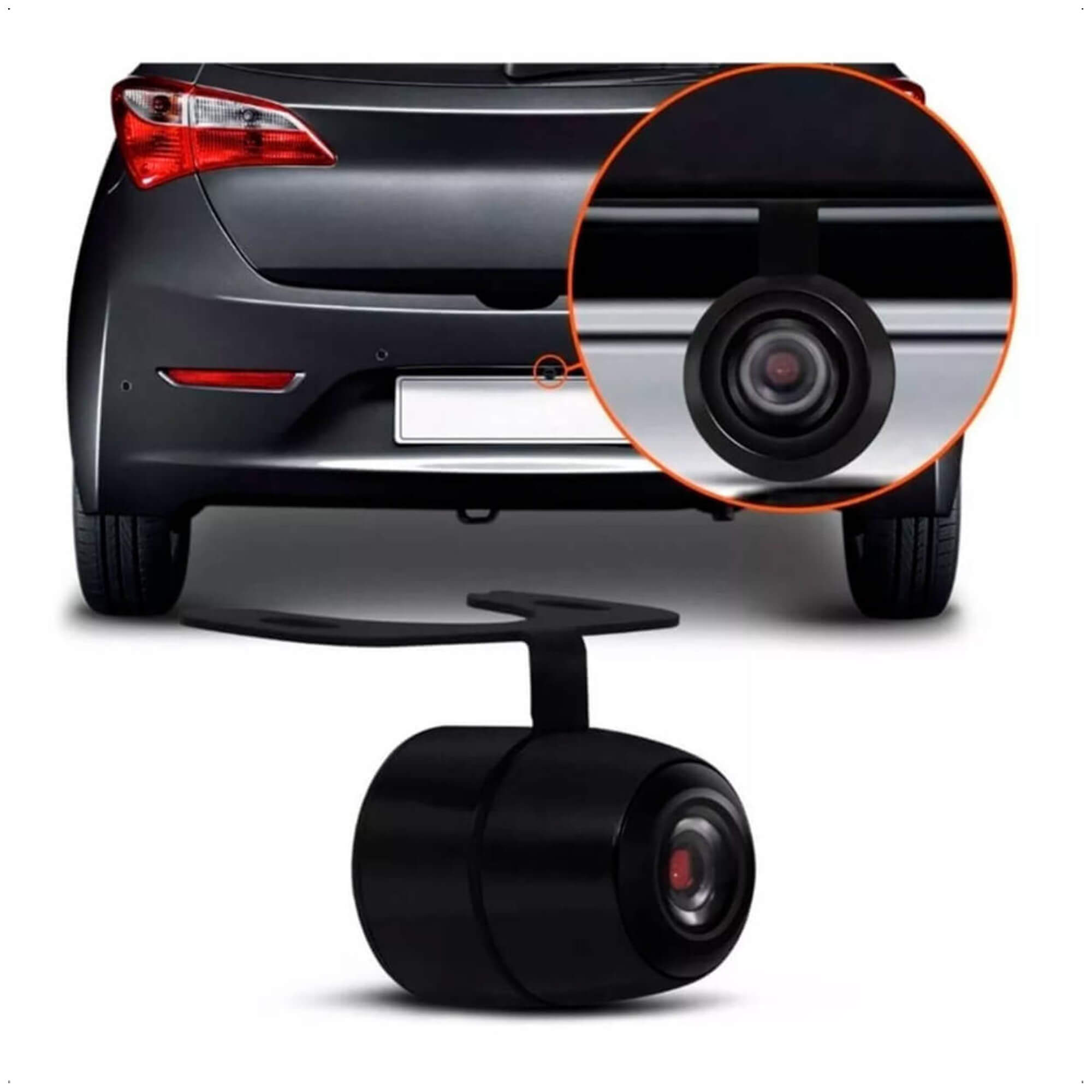 COMP Kit Multimídia 7" Vectra Corsa Montana Meriva 2005 A 2011 Preta Carplay E Android Auto + Câmera de ré  - RS7007BR