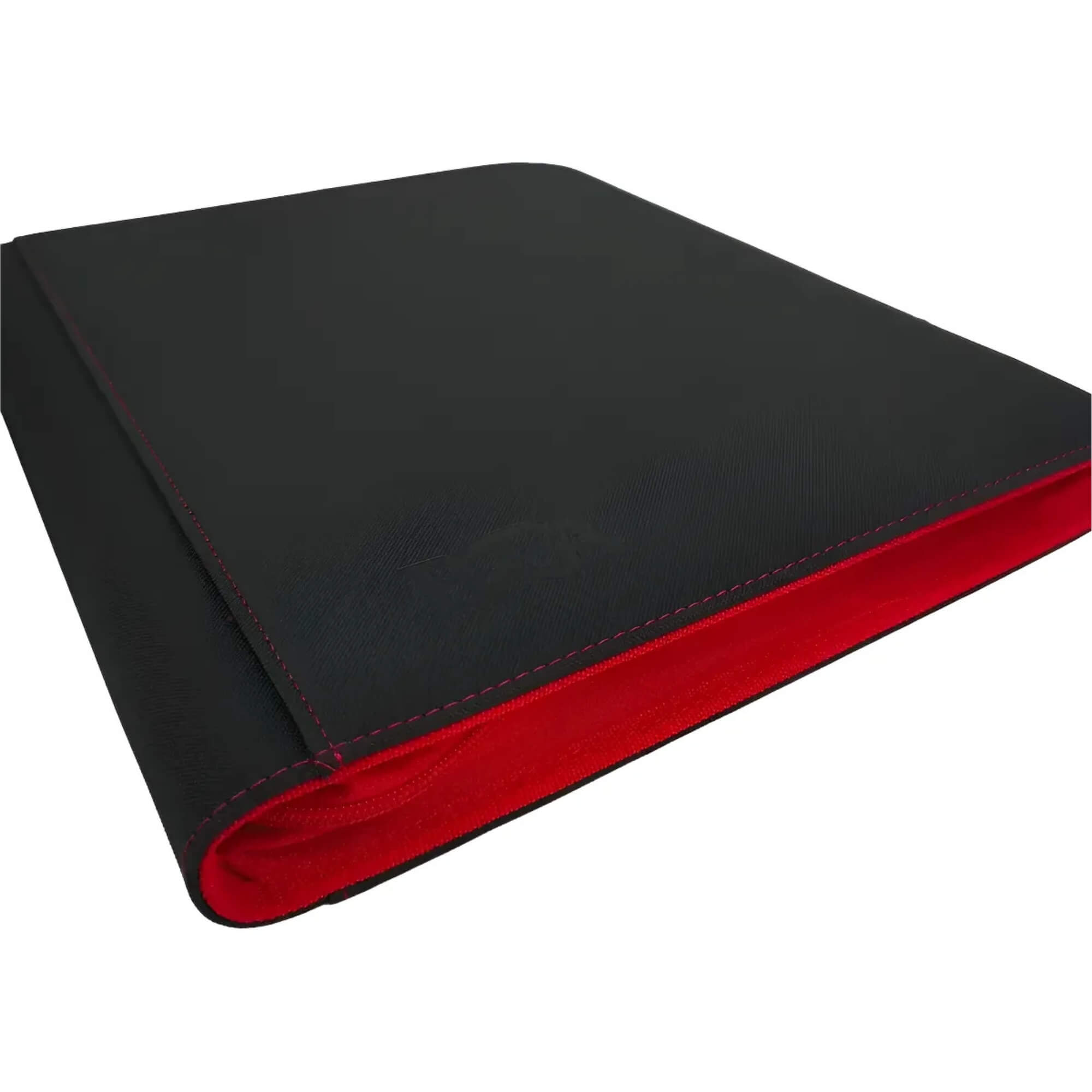 Pasta Premium Toploader 3x3 c/ 14 Folhas cor Preta/Vermelha BRA - BC-2300-C_PRETA/VERMELHA