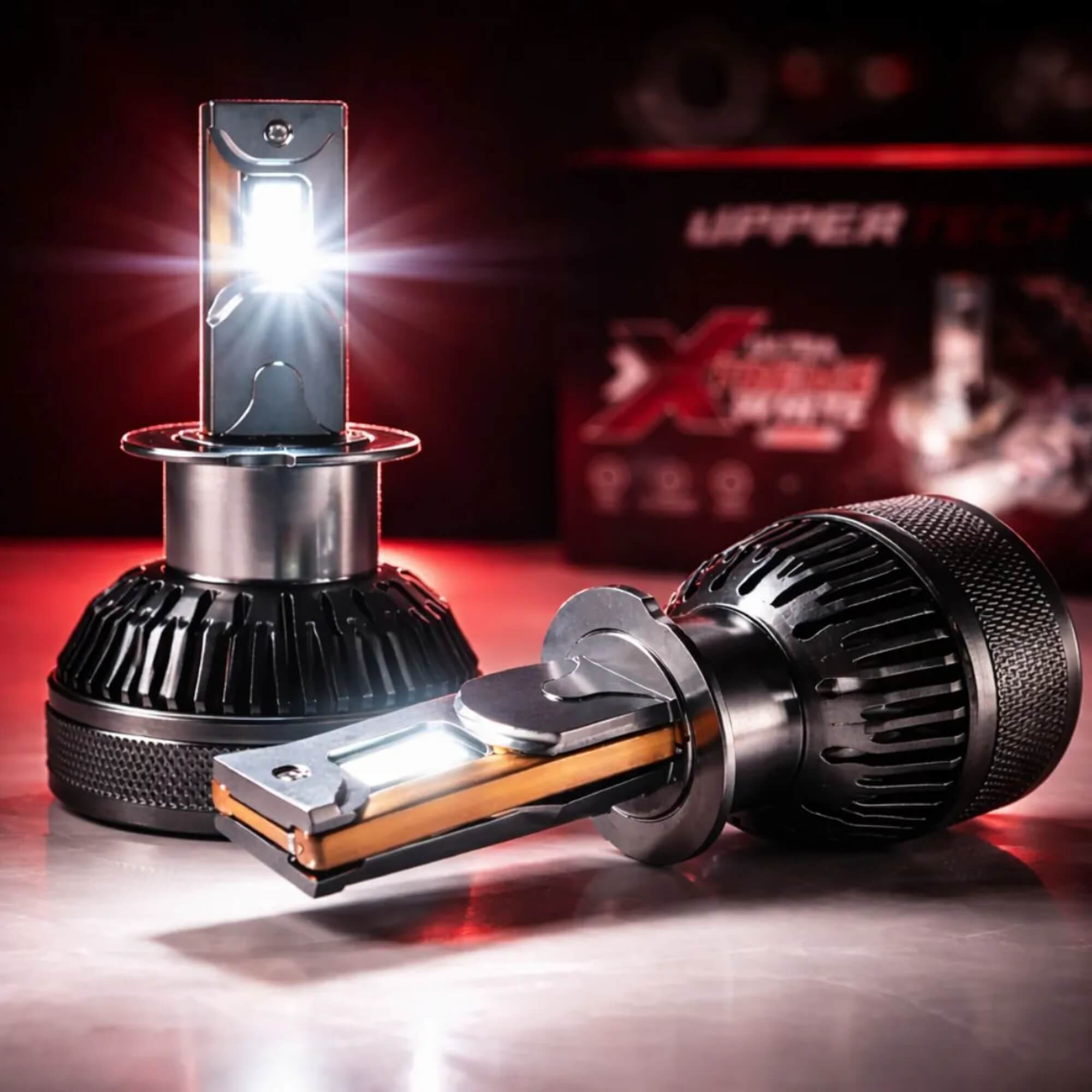 Kit Lâmpada Led Xtreme White HB3/HB4 12/24V 120W Uppertech - 5964