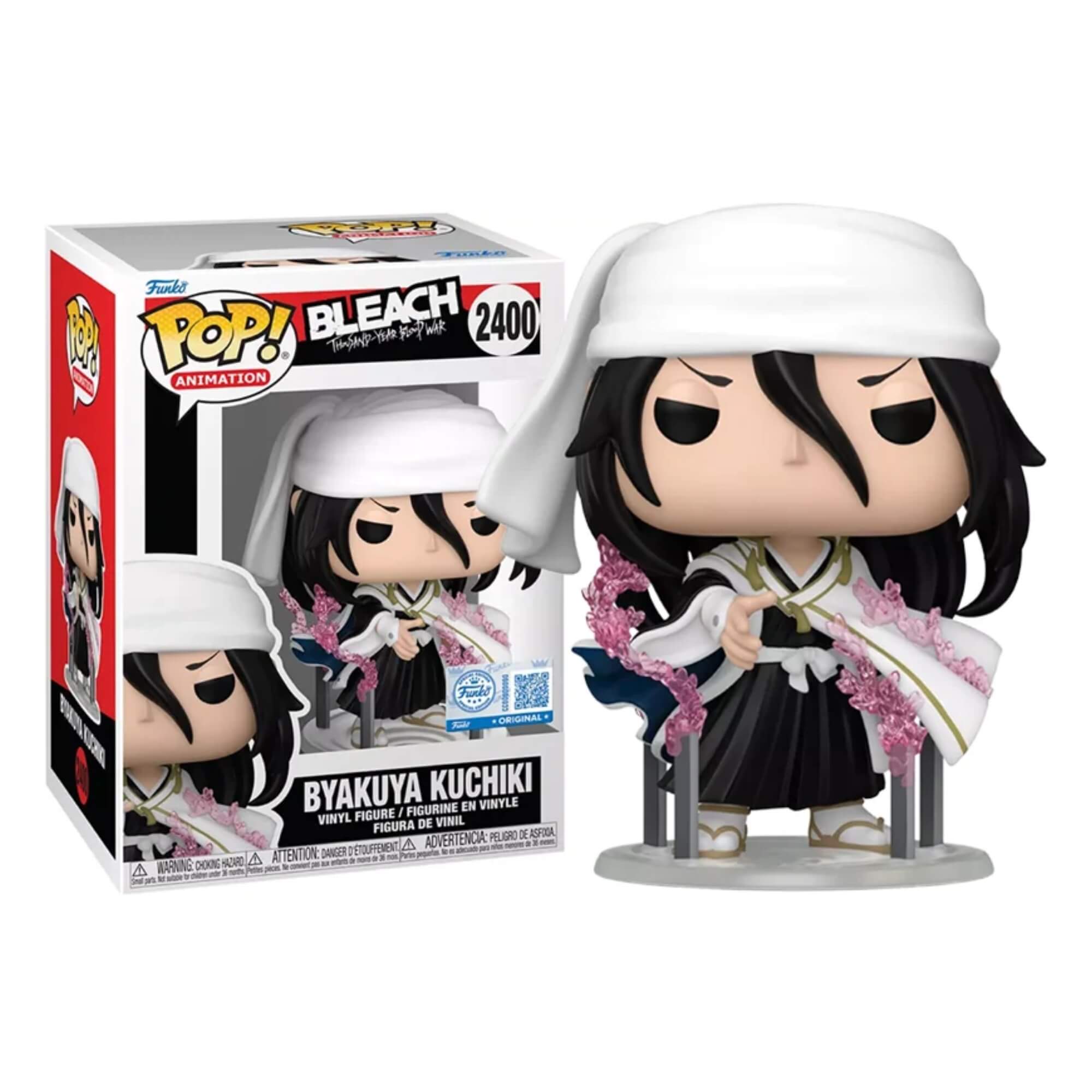 Boneco Funko Pop! Exclusivo Bleach A Guerra Sangrenta de Mil Anos - Byakuya Bankai Candide - 13057