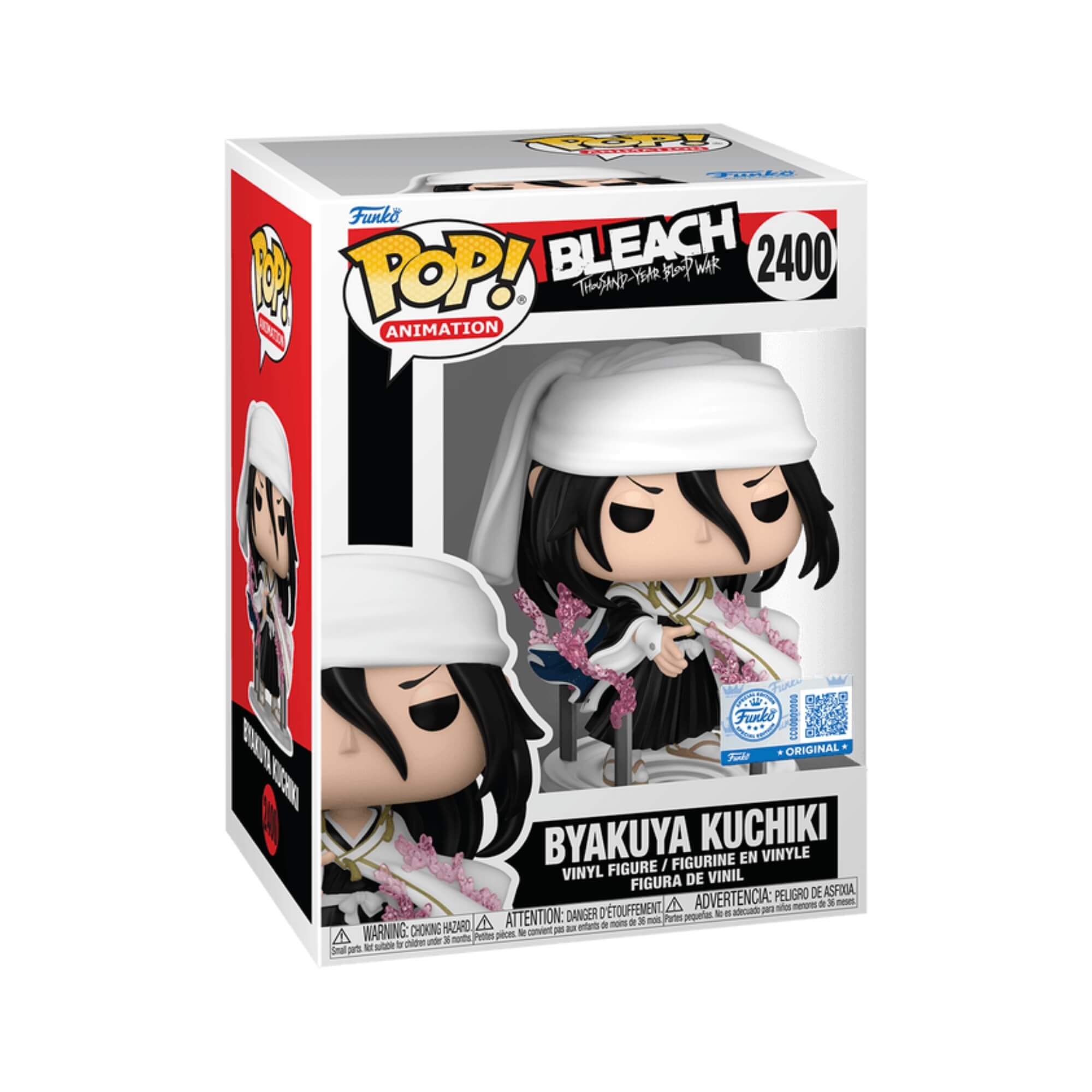 Boneco Funko Pop! Exclusivo Bleach A Guerra Sangrenta de Mil Anos - Byakuya Bankai Candide - 13057