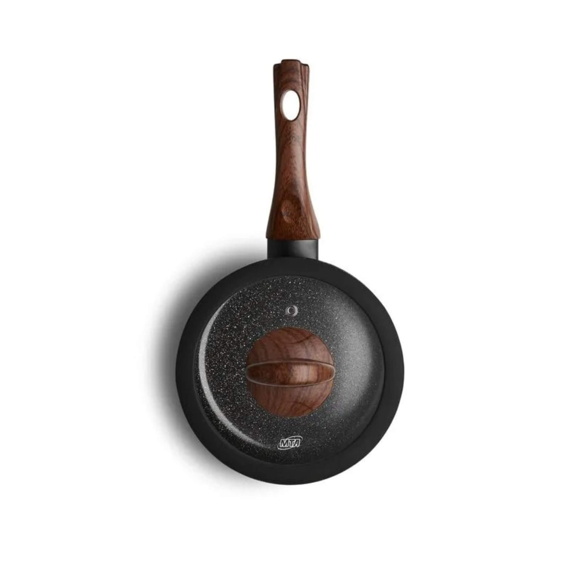 Jogo de Panelas Eclipse Ceramic Flon 6 Peças cor Preto MTA - 3628