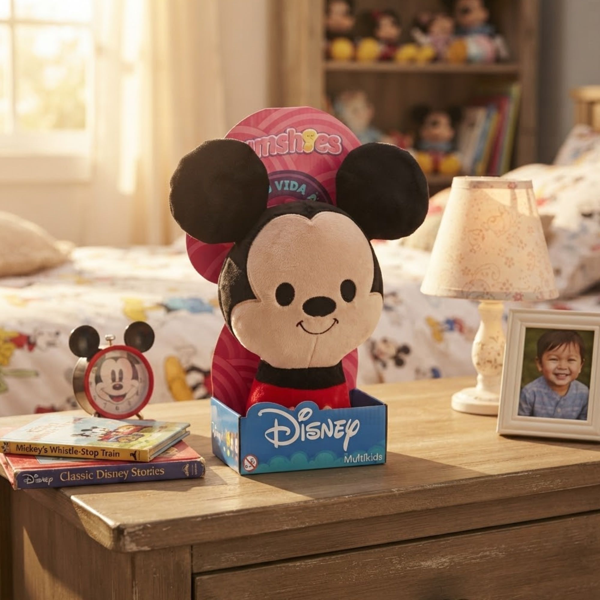 Pelúcia Fushies Disney Mickey Multikids - BR2685
