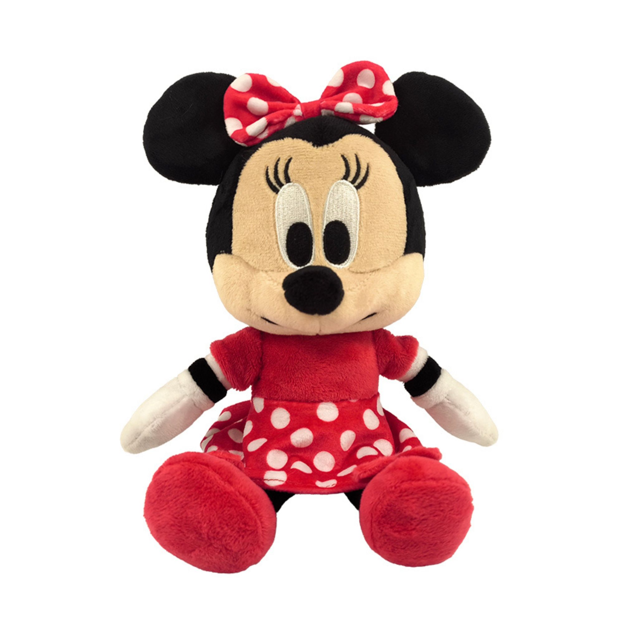 Pelúcia Disney Big Head Minnie c/ Luz e Som Multikids - BR2647