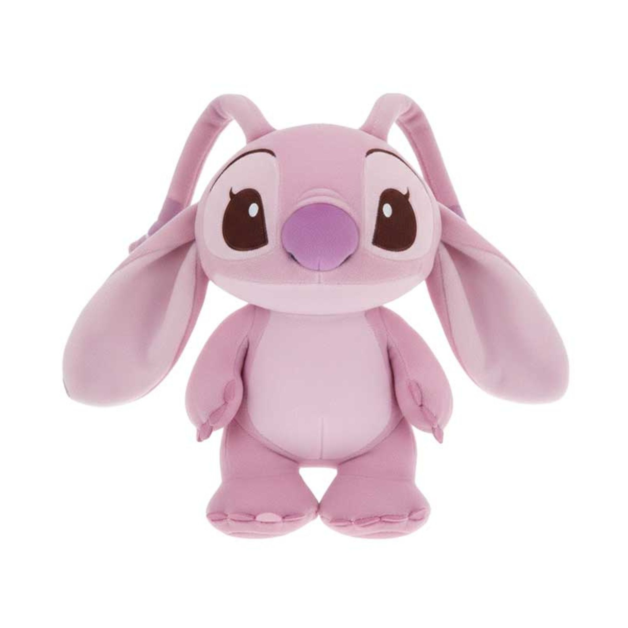 Pelúcia Disney Big Head Angel c/ Luz e Som Multikids - BR2756