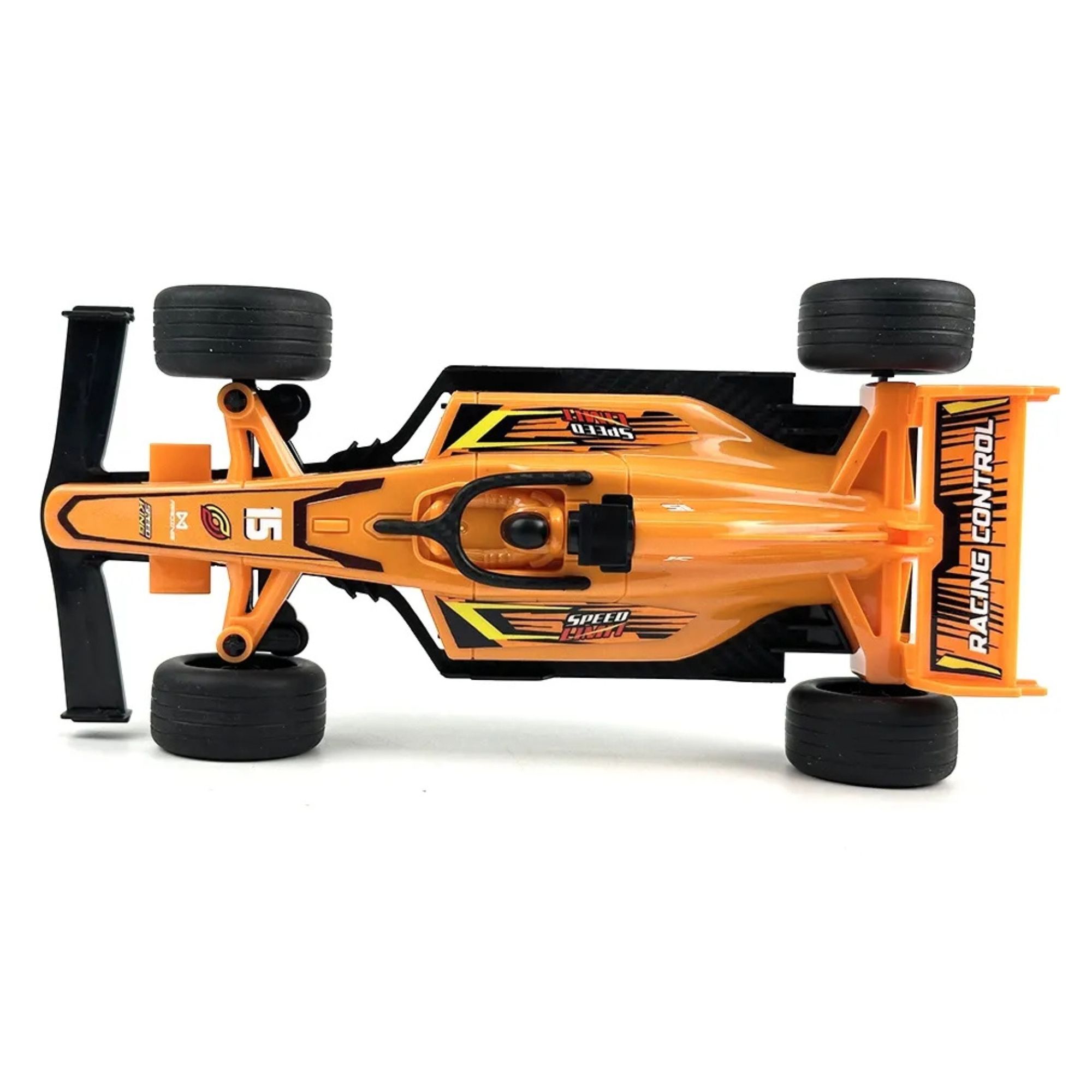 Brinquedo Carrinho Racing Control Formula 1 Laranja c/ Controle Remoto Multikids - BR2806