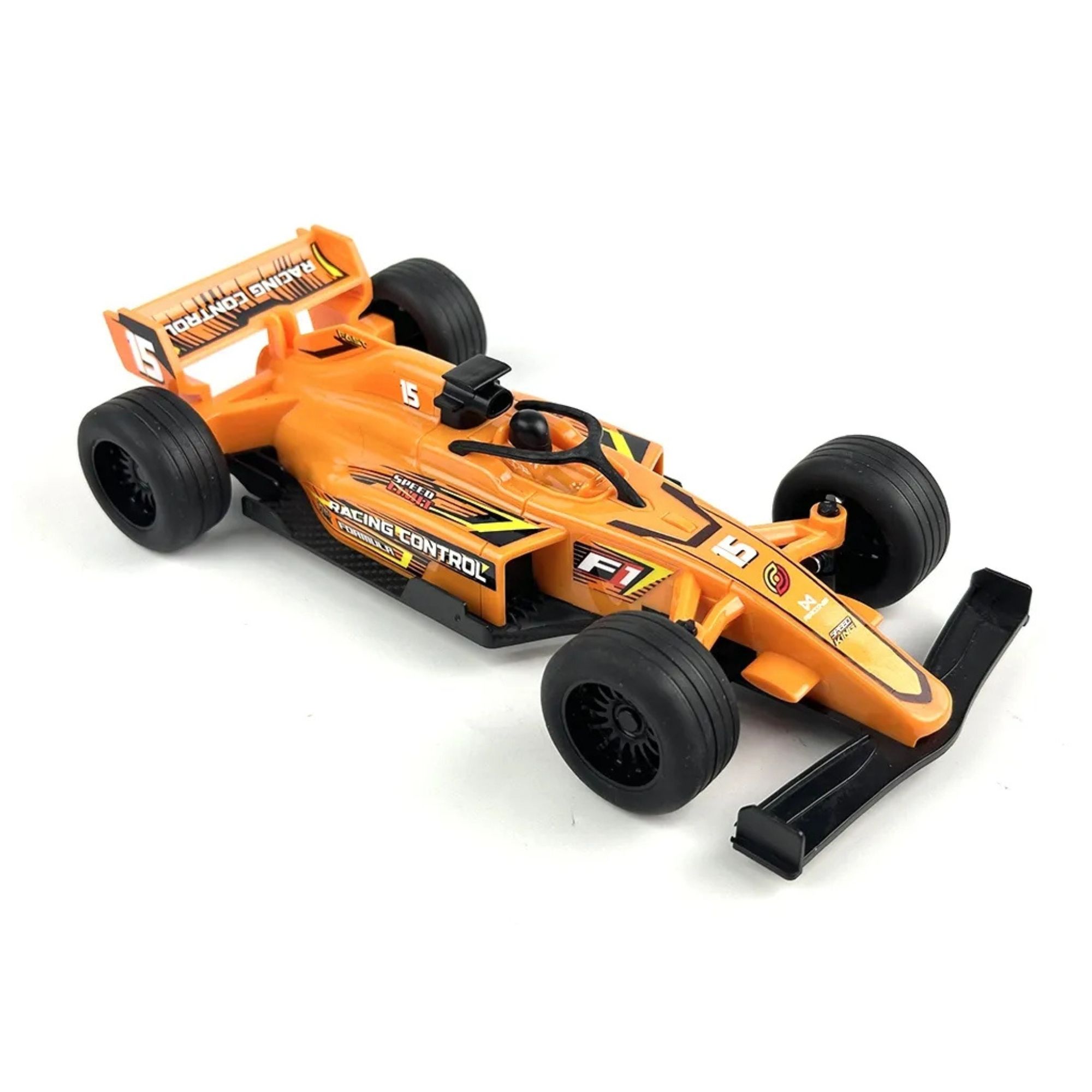 Brinquedo Carrinho Racing Control Formula 1 Laranja c/ Controle Remoto Multikids - BR2806