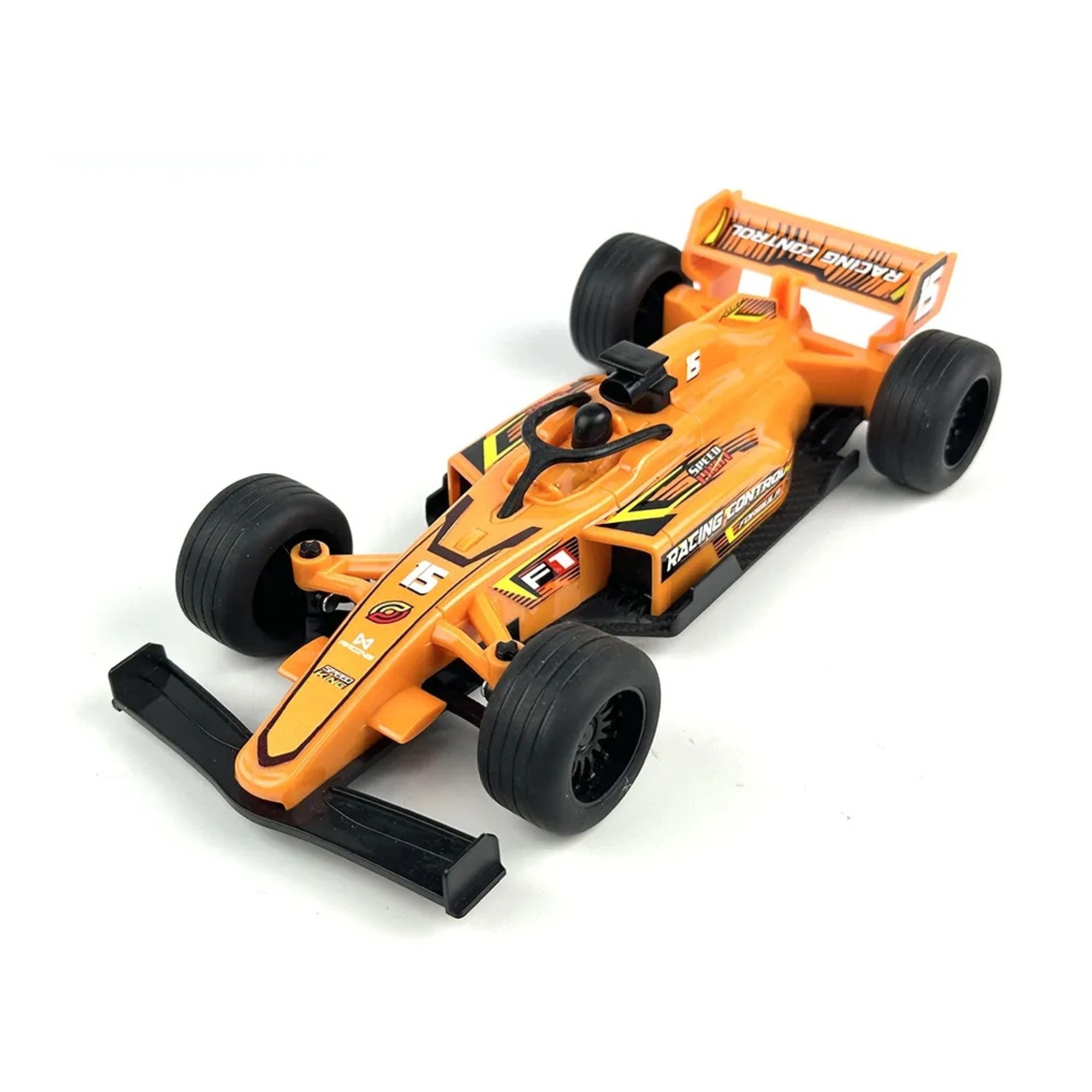 Brinquedo Carrinho Racing Control Formula 1 Laranja c/ Controle Remoto Multikids - BR2806