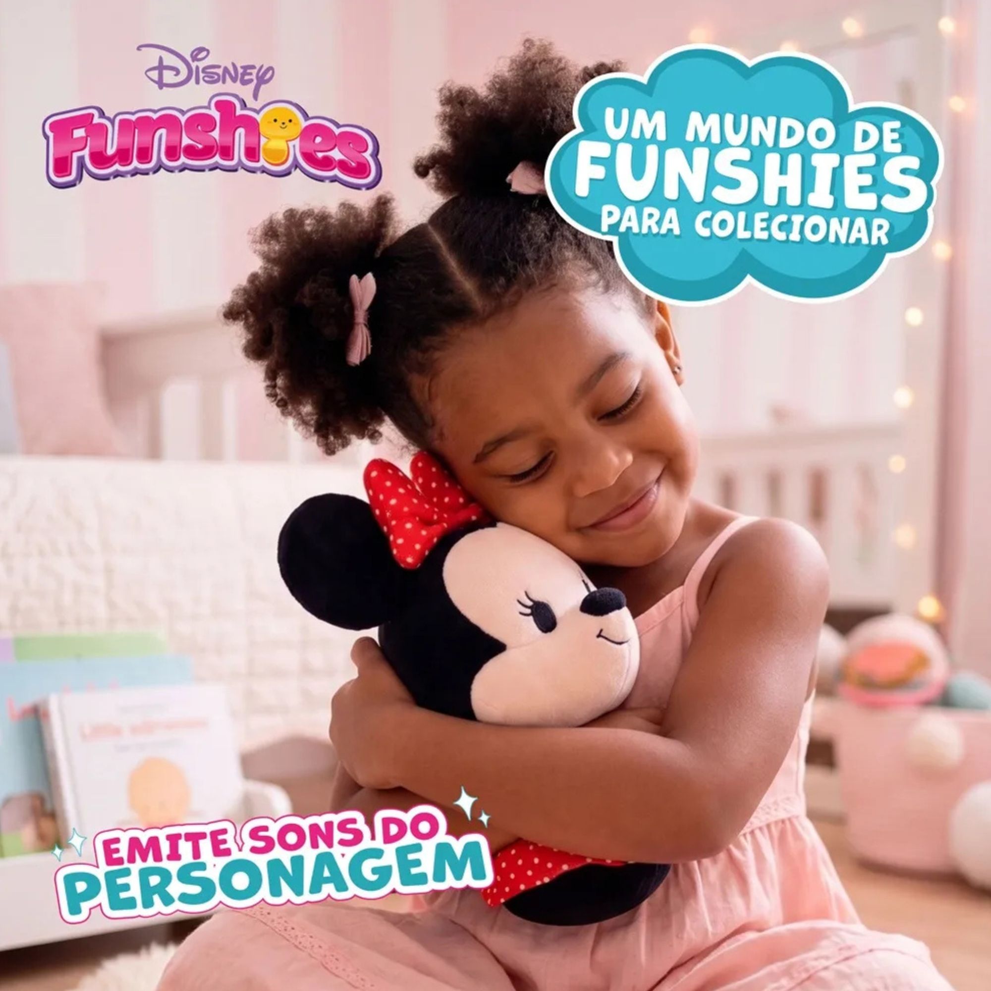 Pelúcia Funshies Disney Minnie Multikids - BR2686