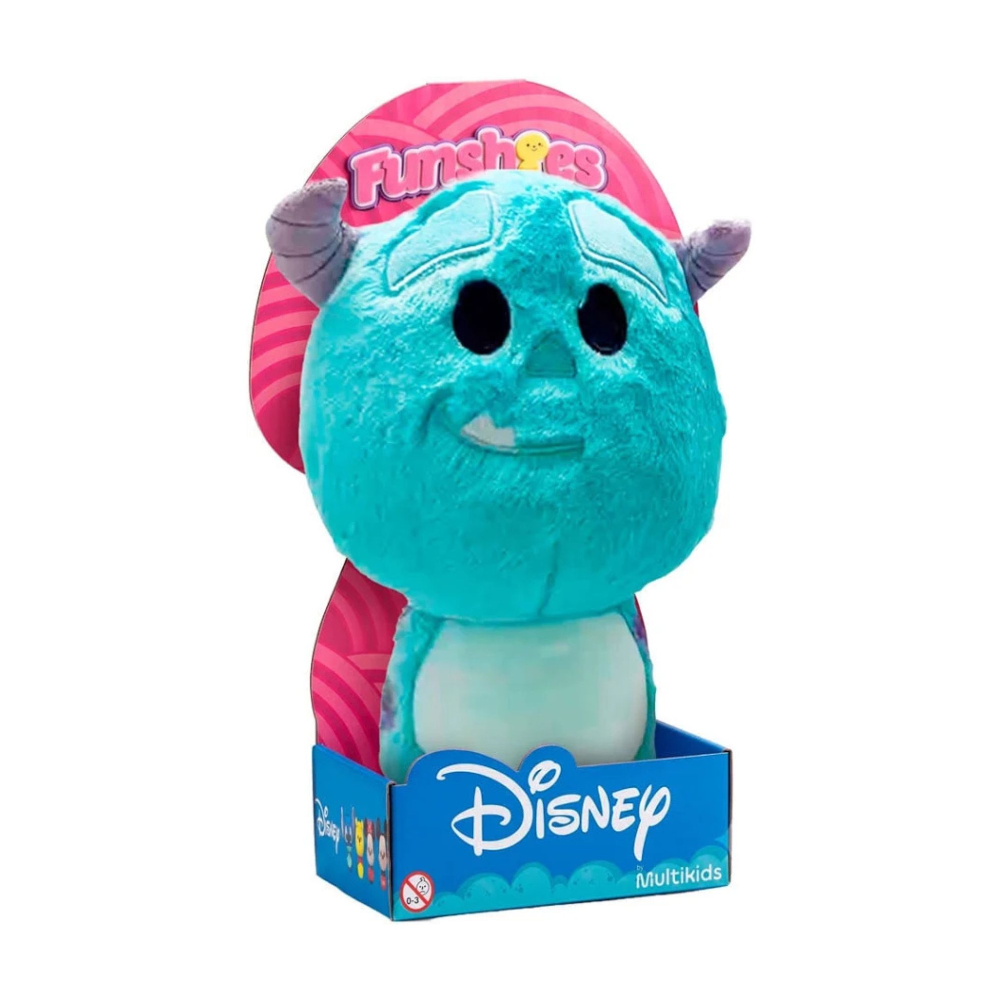 Pelúcia Funshies Disney Sulley Monstros S.A. Multikids - BR2764