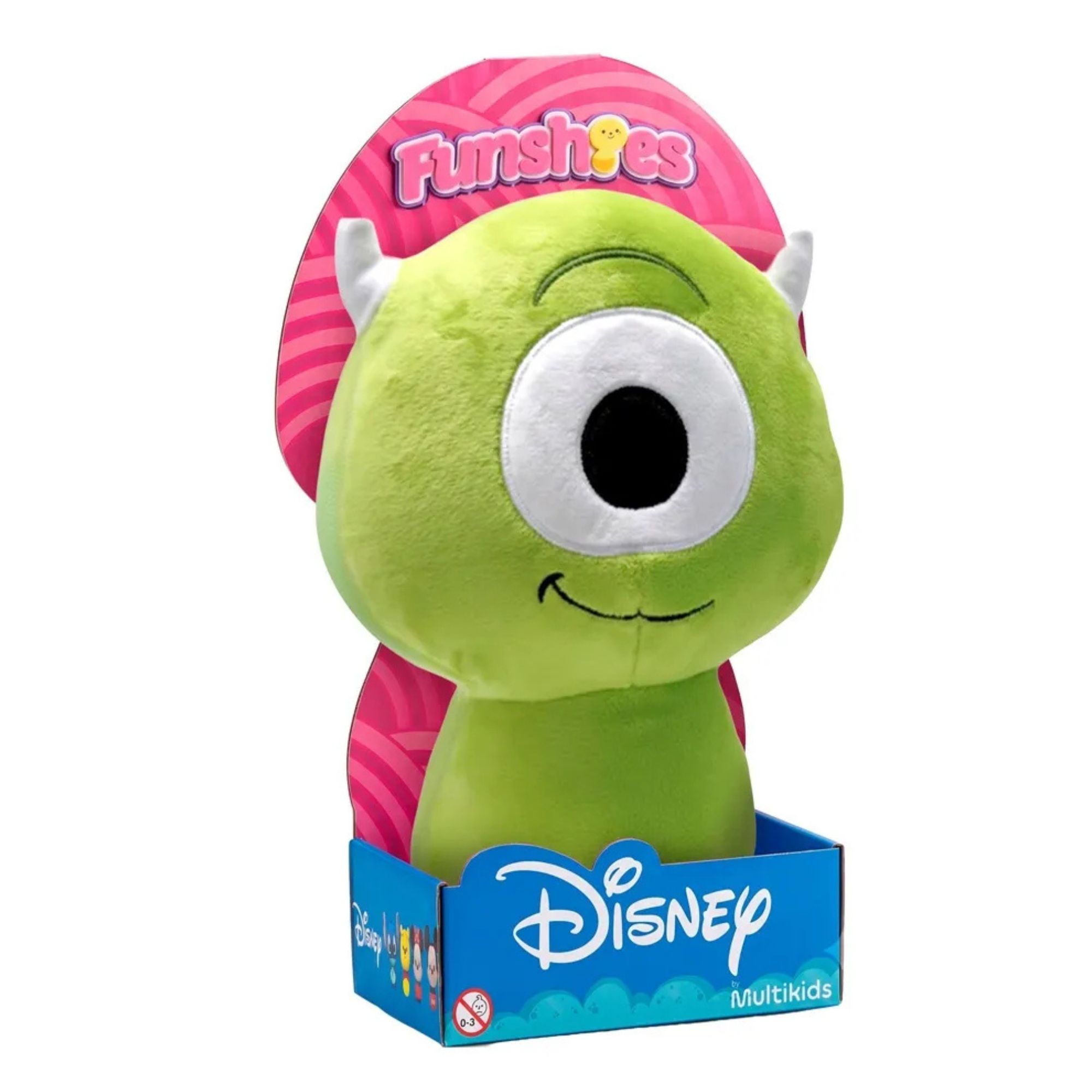 Pelúcia Funshies Disney Mike Wazowski Monstros S.A Multikids - BR2721