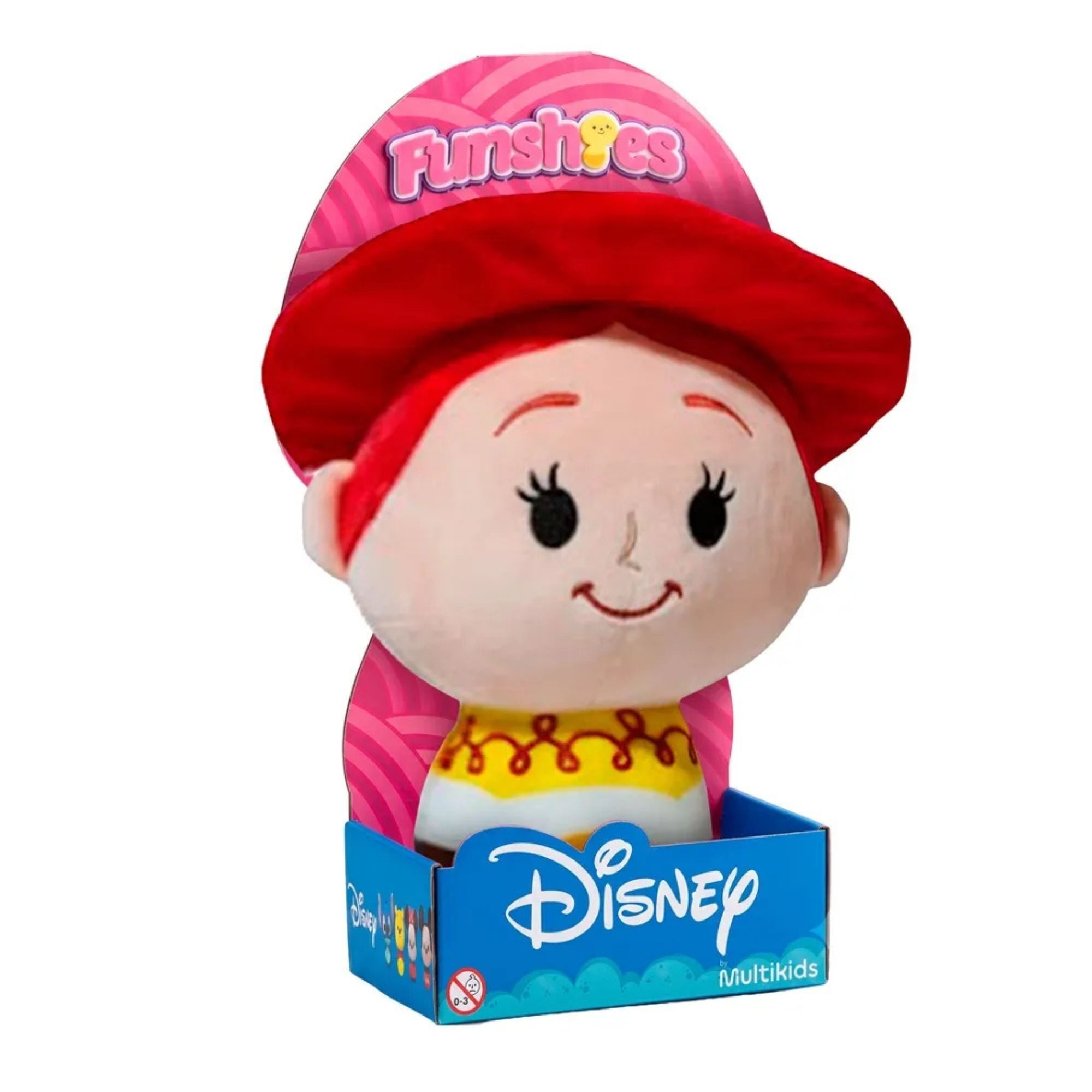 Pelúcia Funshies Disney Jessie Toy Story Multikids - BR2689