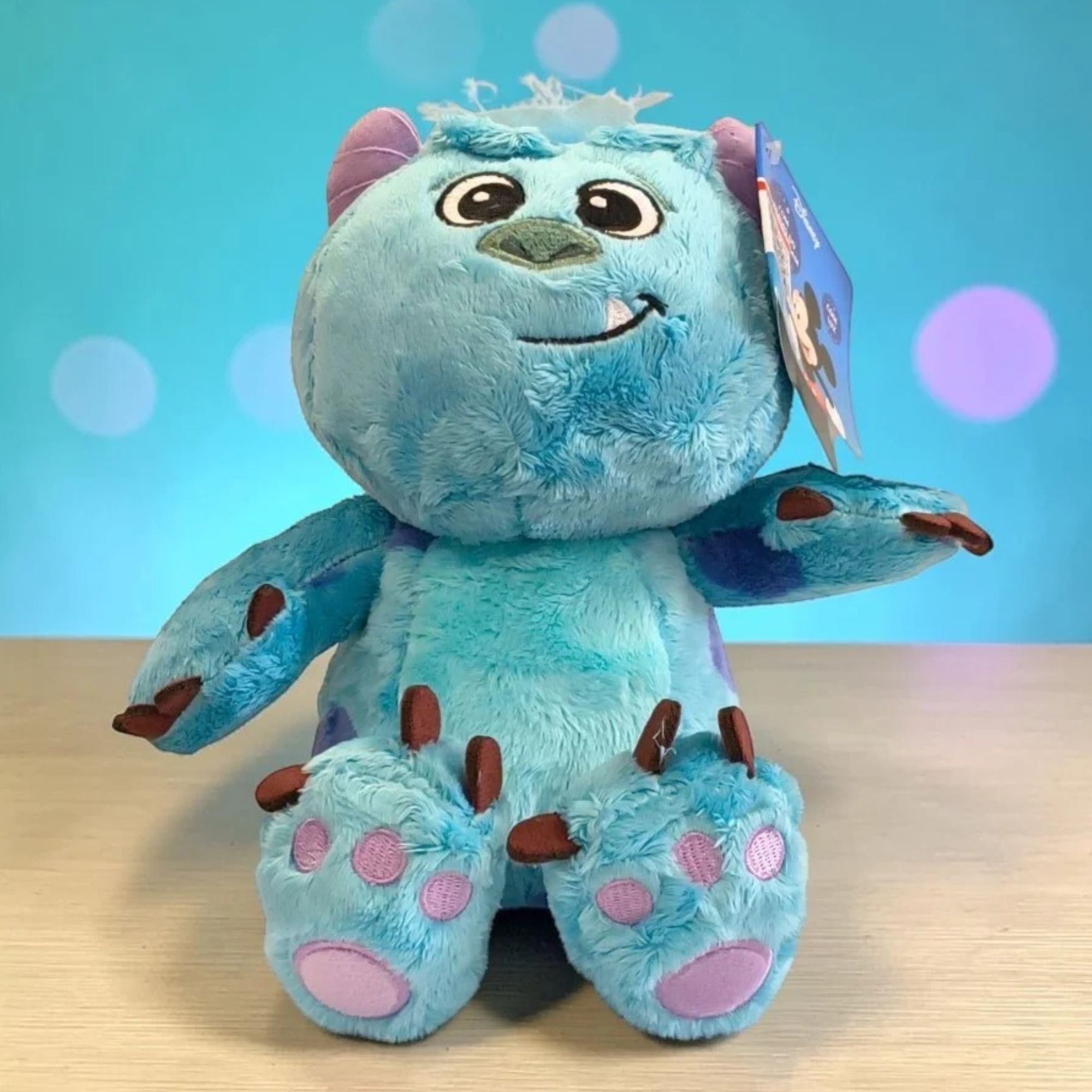 Pelúcia Disney Big Head Monstros S.A. Sulley c/ Luz e Som Multikids - BR2653