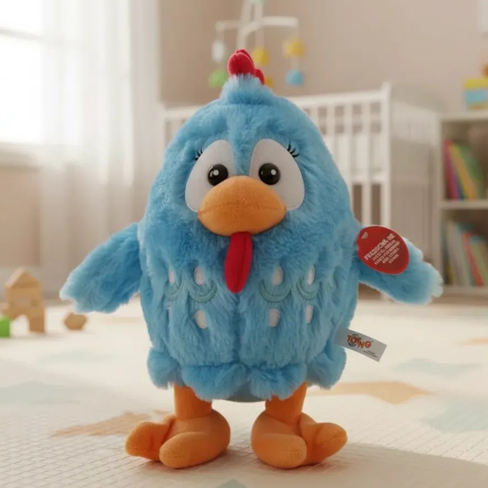 Pelúcia Galinha Pintadinha c/ Som e Movimento 30cm Toyng - 065493