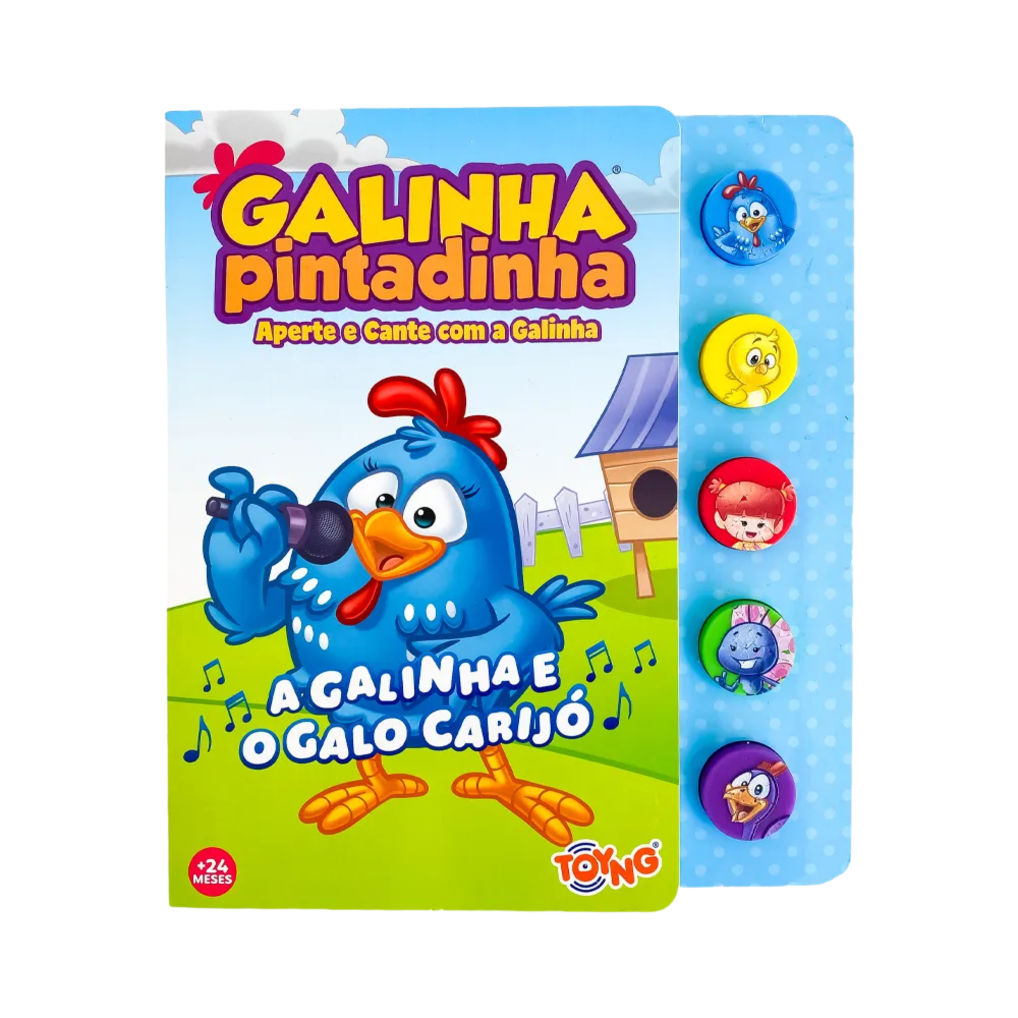 Livro De Historias Galinha Pintadinha Aperte E Cante Toyng - 065548