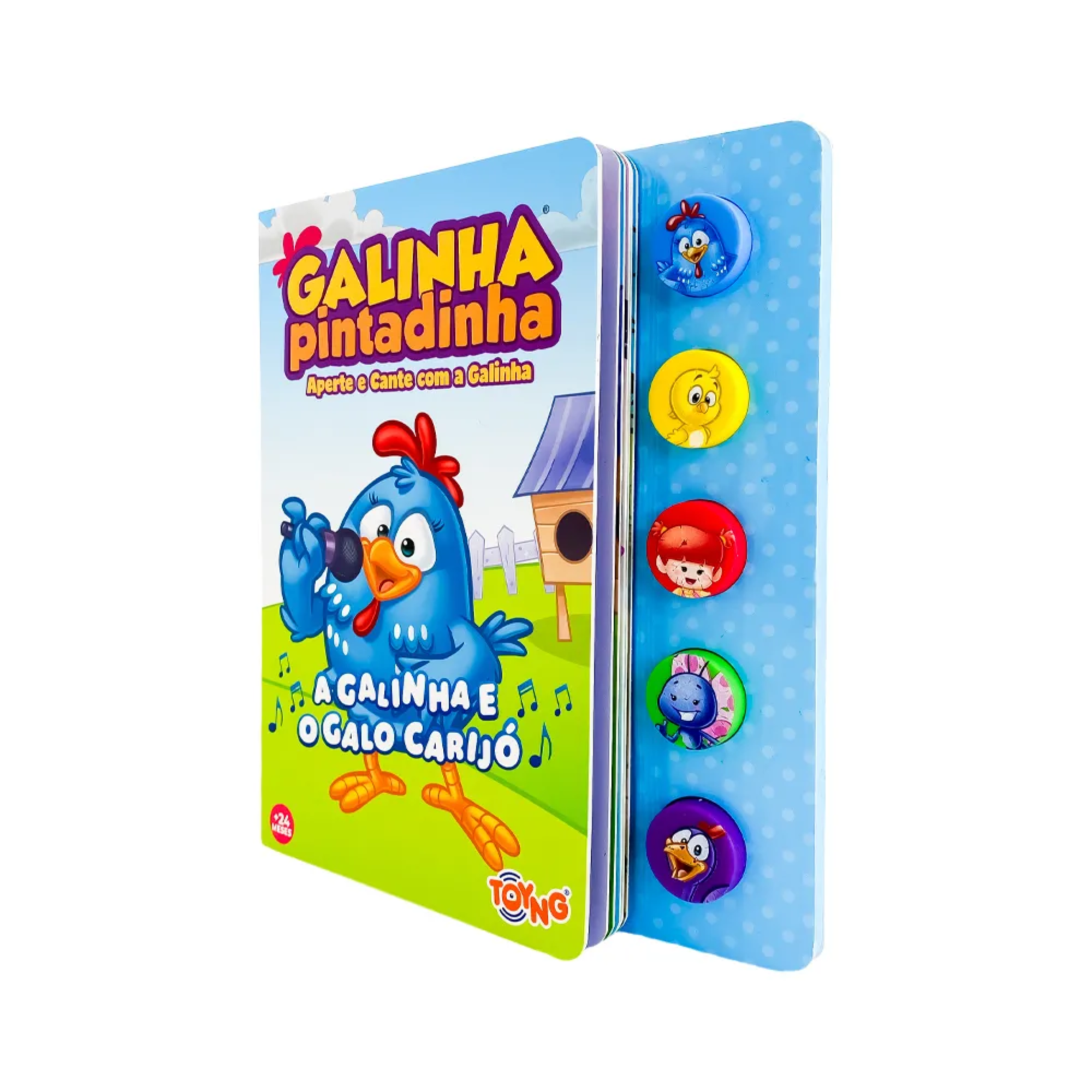 Livro De Historias Galinha Pintadinha Aperte E Cante Toyng - 065548