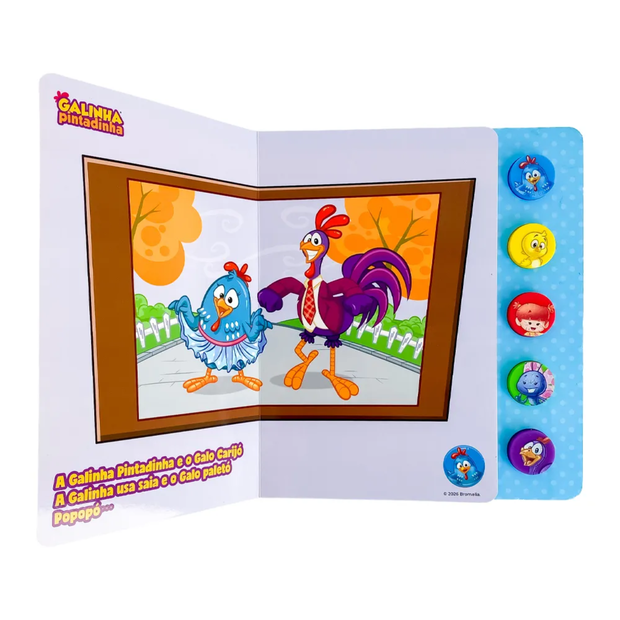 Livro De Historias Galinha Pintadinha Aperte E Cante Toyng - 065548