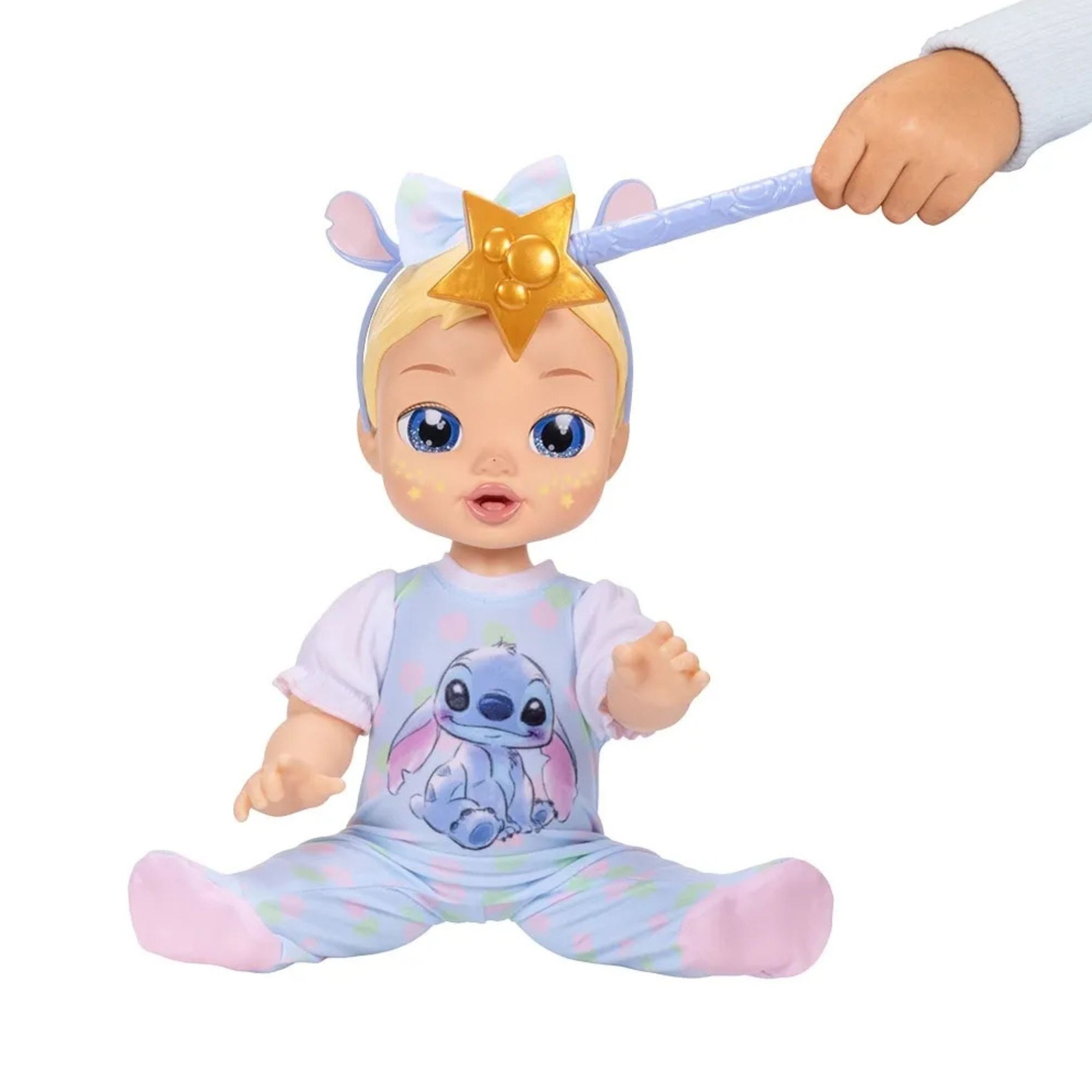 Boneca Disney Darlings Stitch Lilo & Stitch com Sons Reais e Luzes Multikids - BR2601