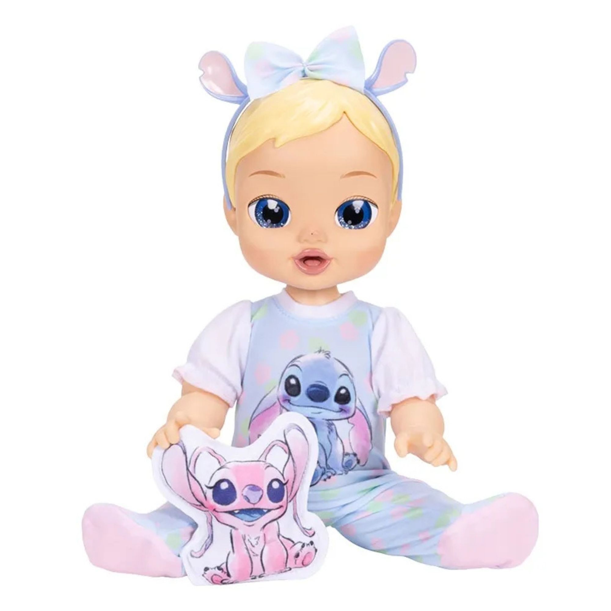 Boneca Disney Darlings Stitch Lilo & Stitch com Sons Reais e Luzes Multikids - BR2601