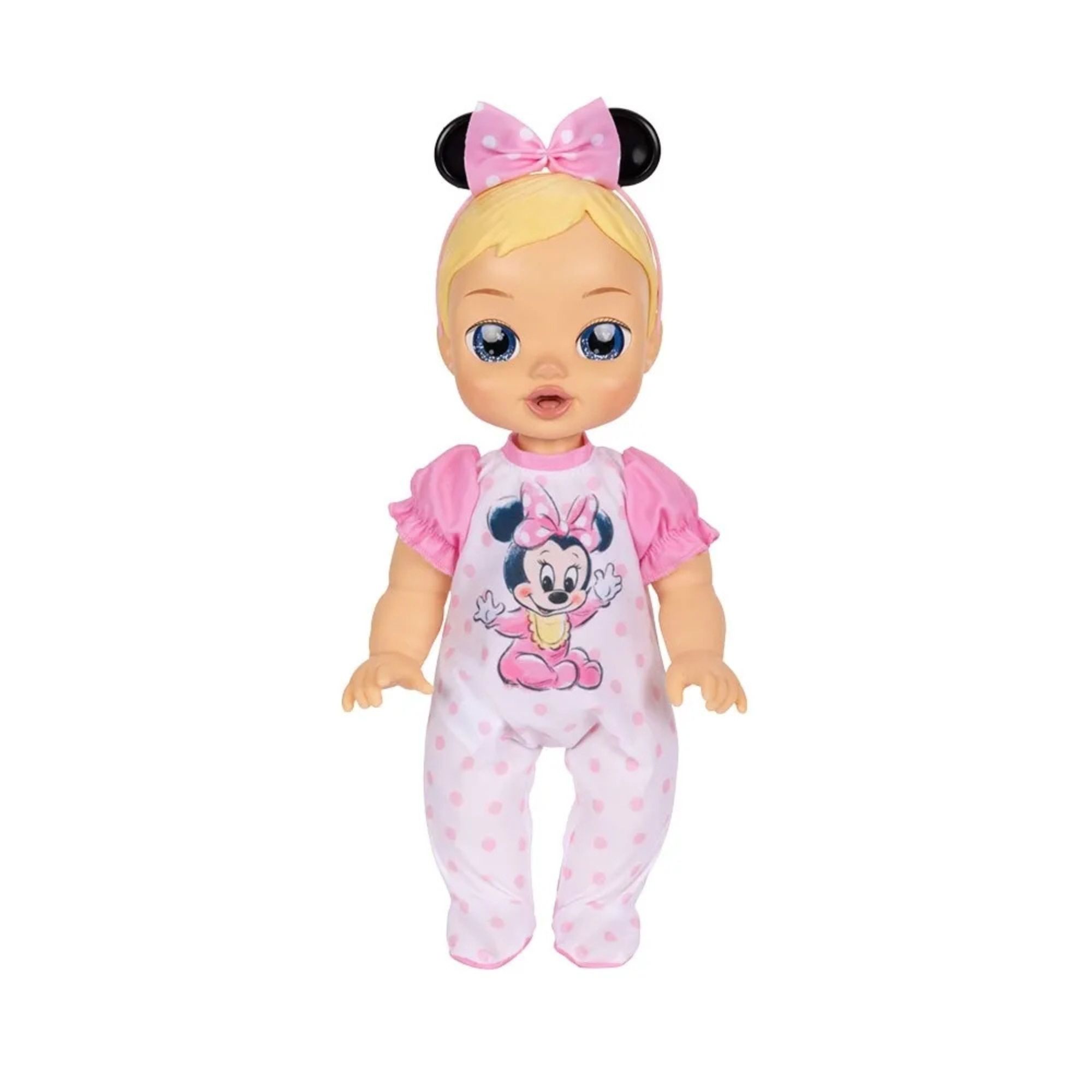 Boneca Disney Darlings Minnie Mouse com Sons Reais e Luzes Multikids - BR2599